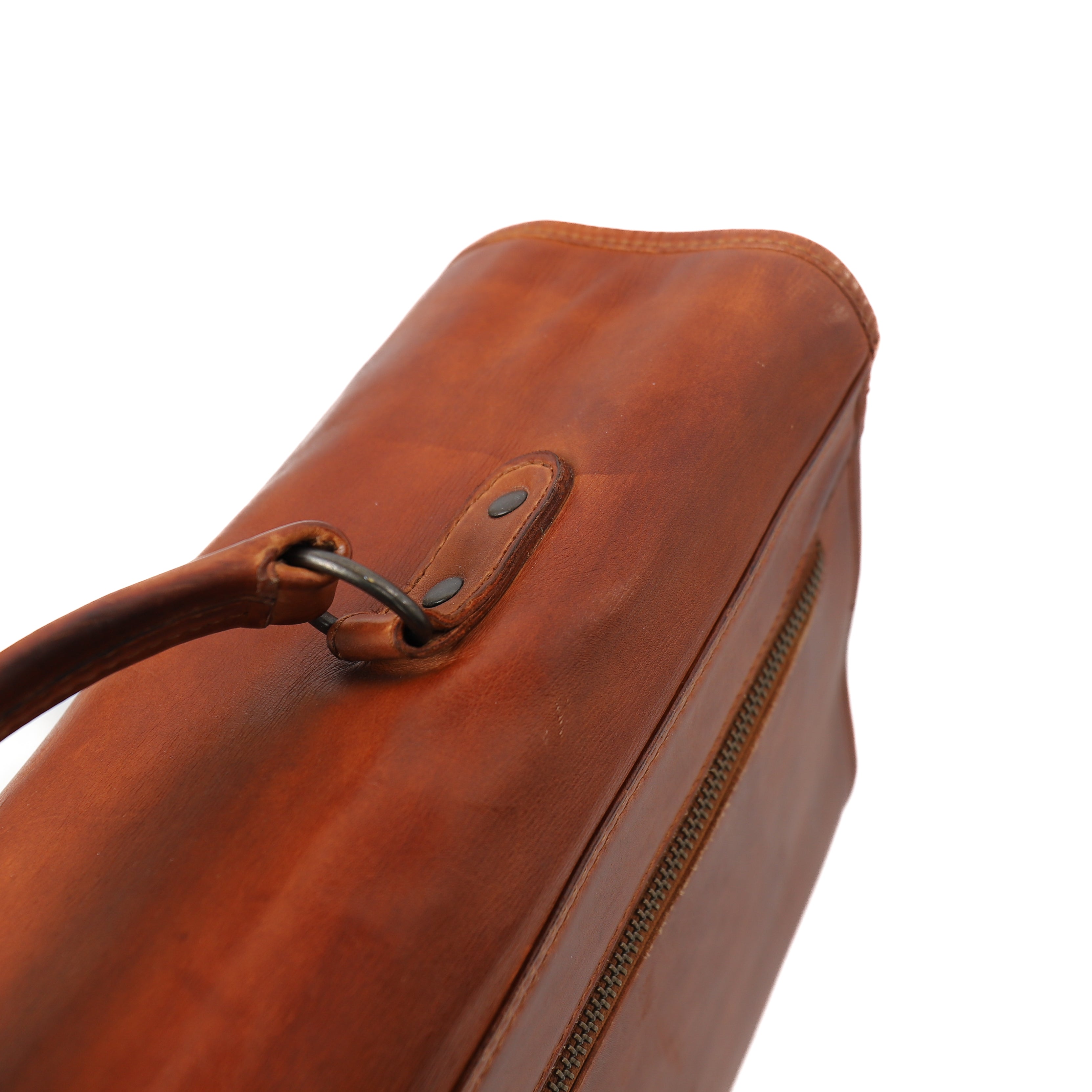 2nd Chance: Large briefcase/laptop bag 'Gert' cognac