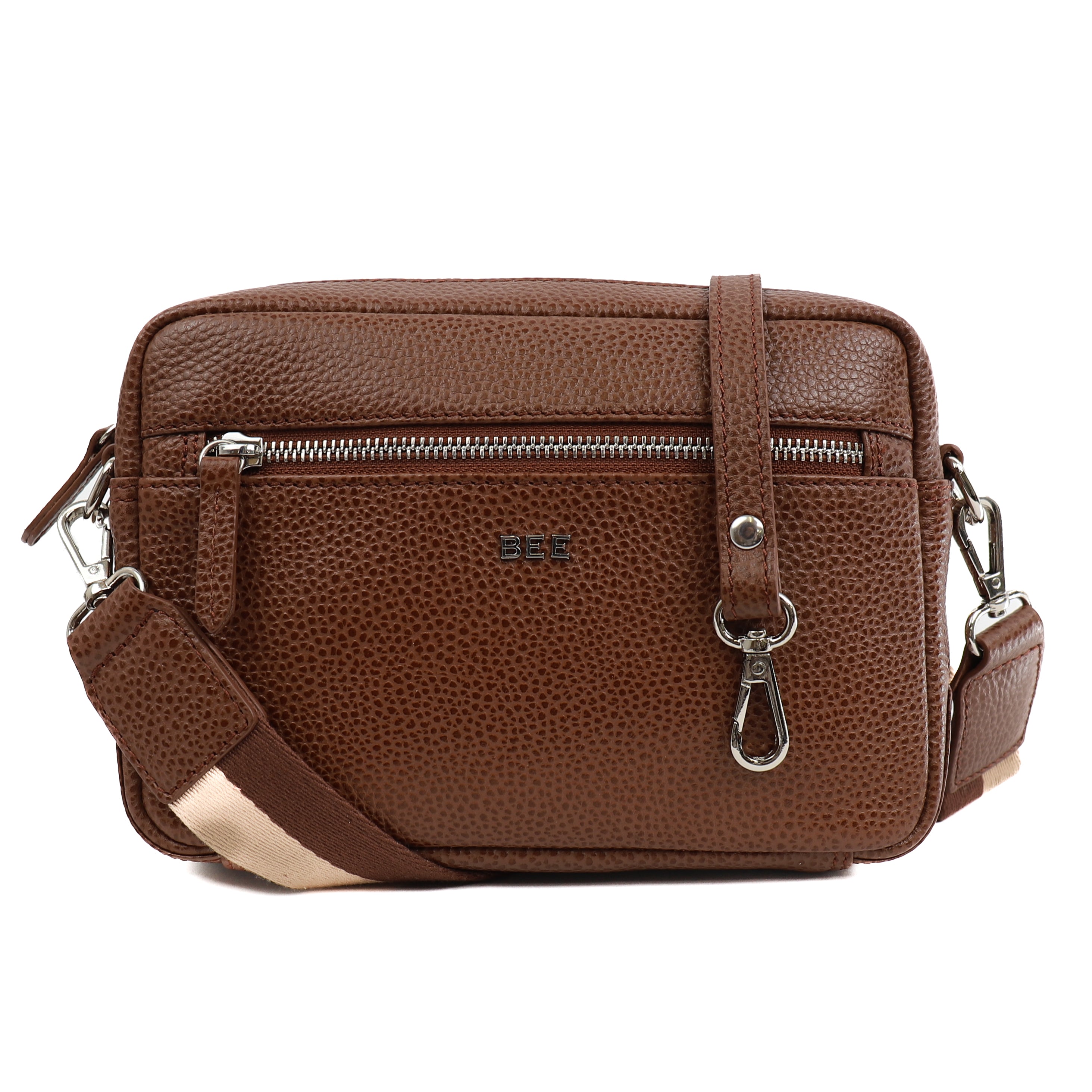 Shoulder bag 'Bo' Tipping Tan