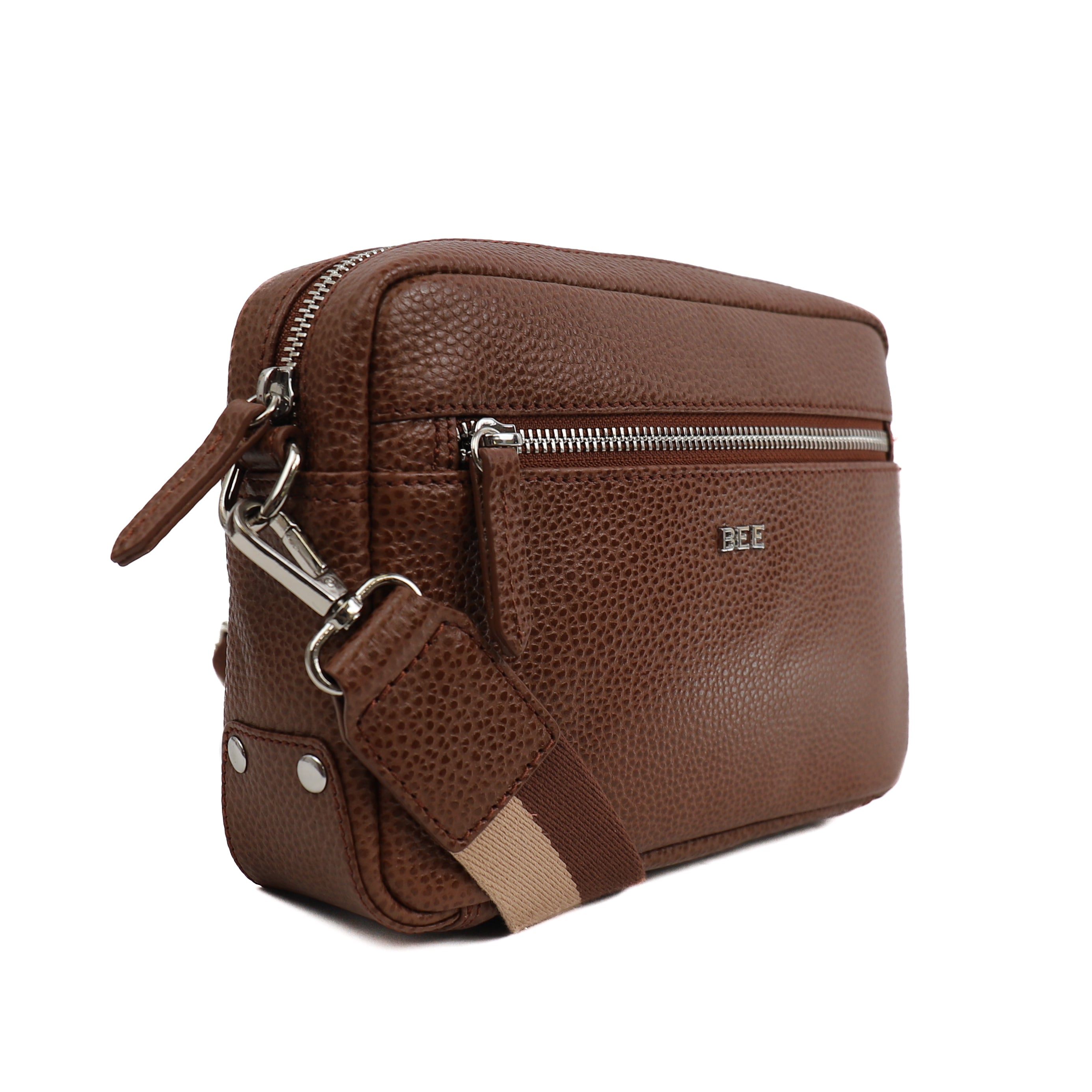 Shoulder bag 'Bo' Tipping Tan