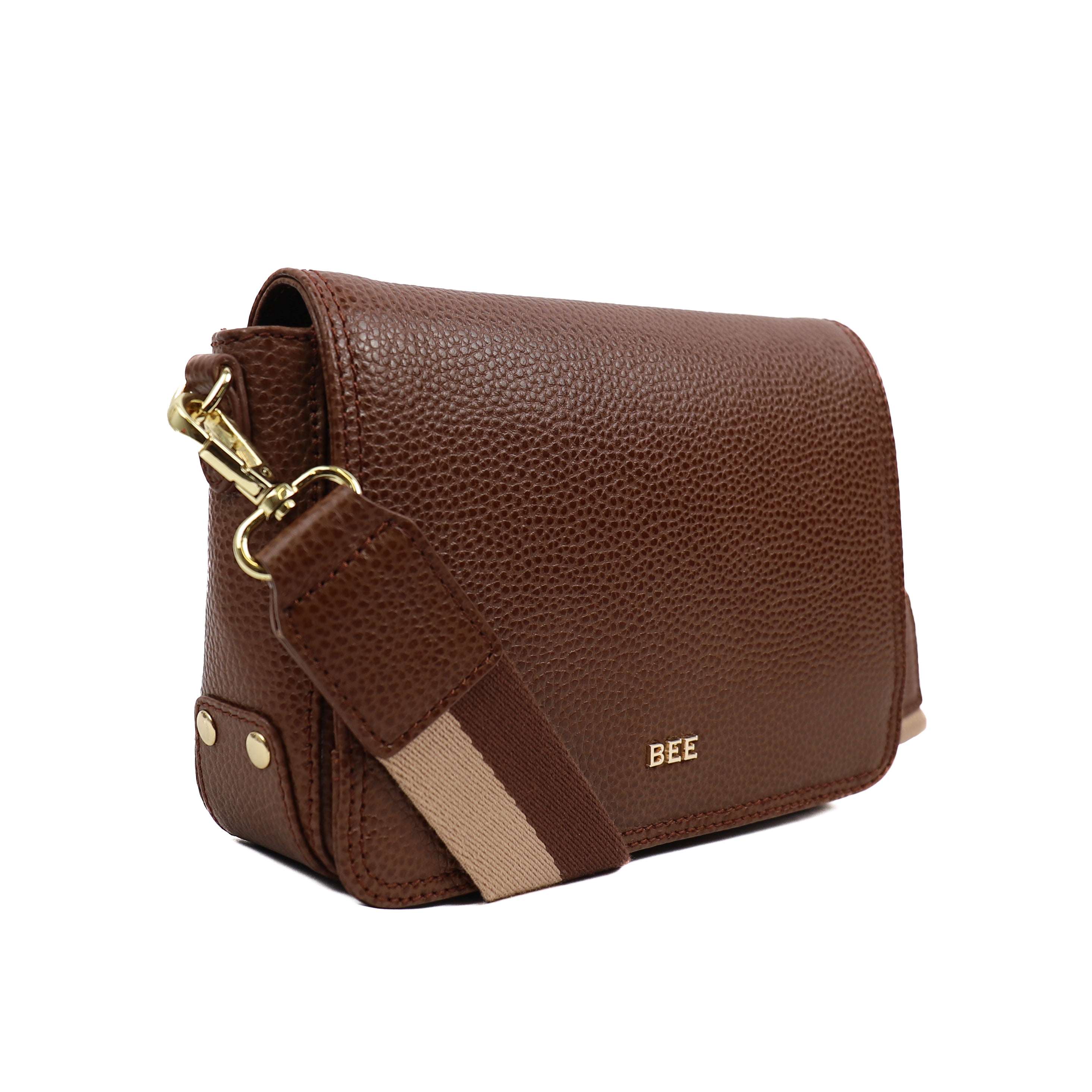 Shoulder bag 'Ivy' Tipping Tan