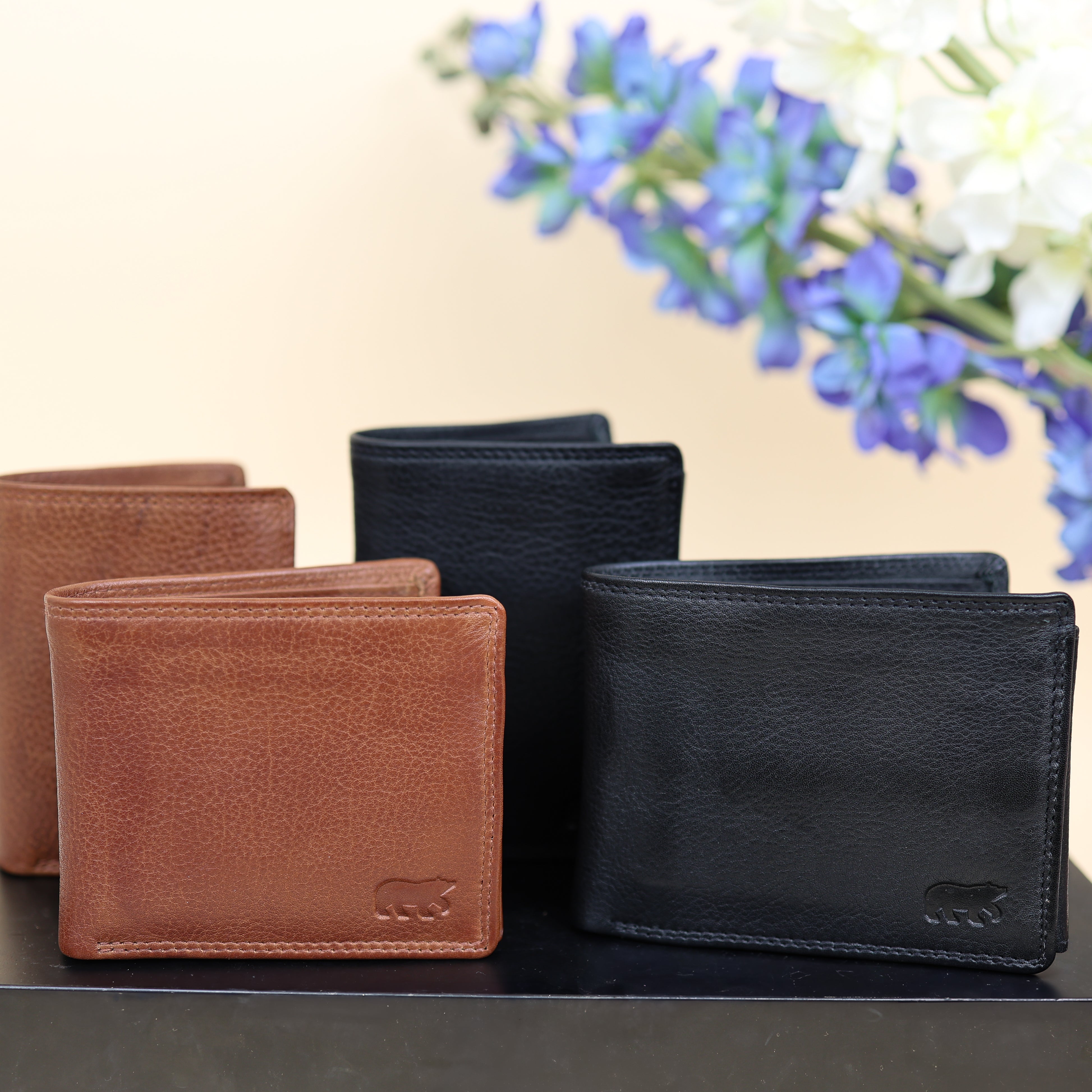 Billfold 'Abel' cognac