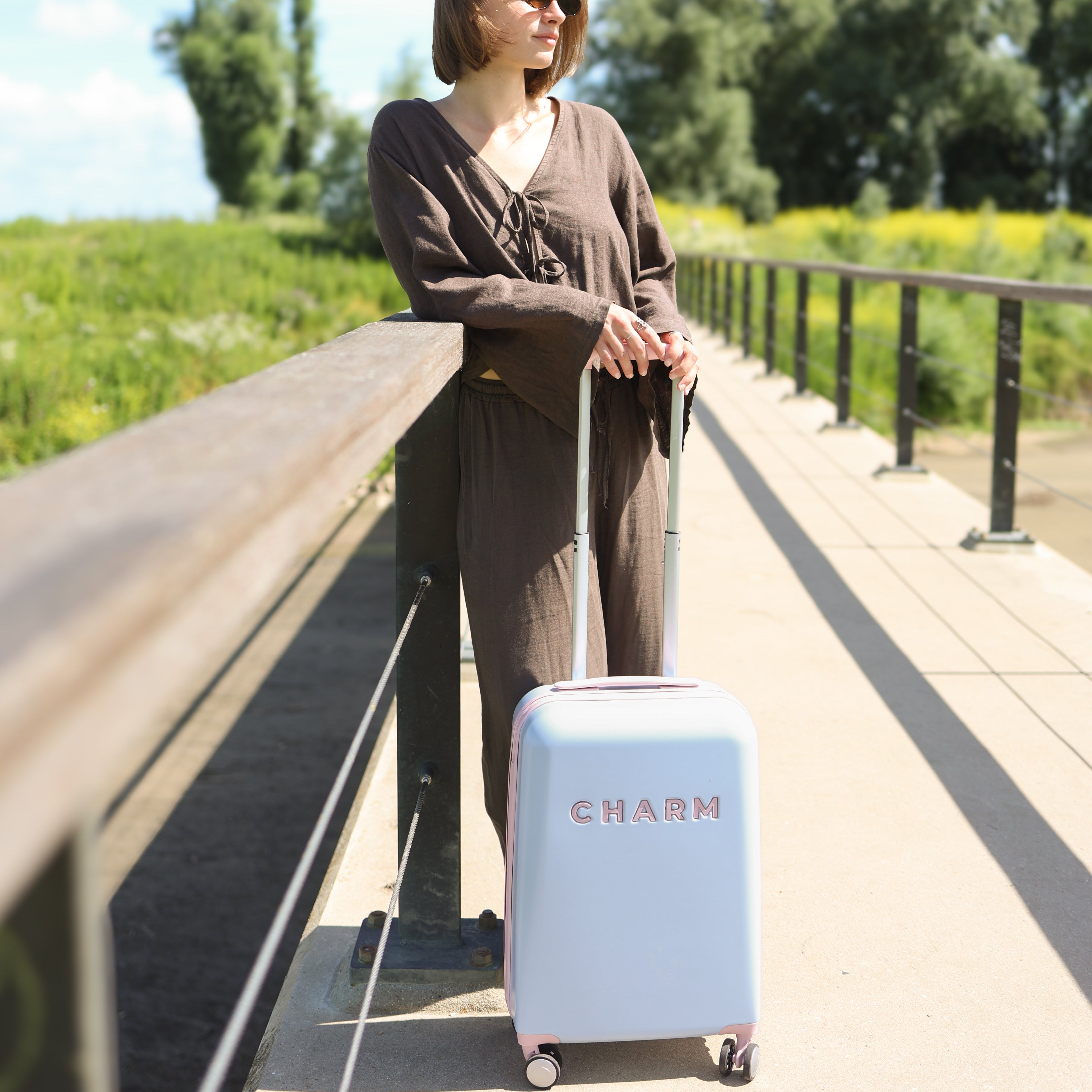 Capetown - Cabin trolley S baby blue