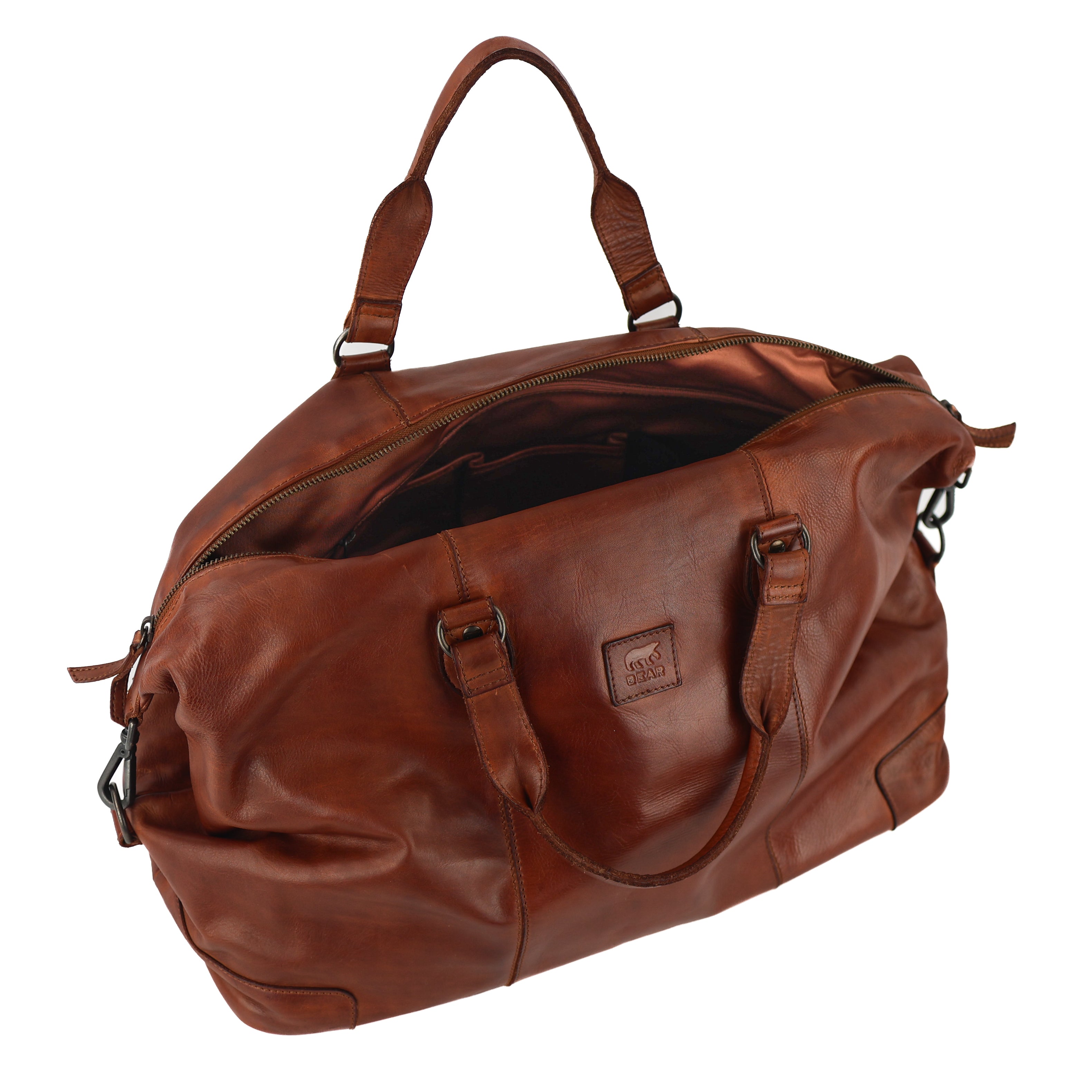 Weekendtas 'Sam' cognac