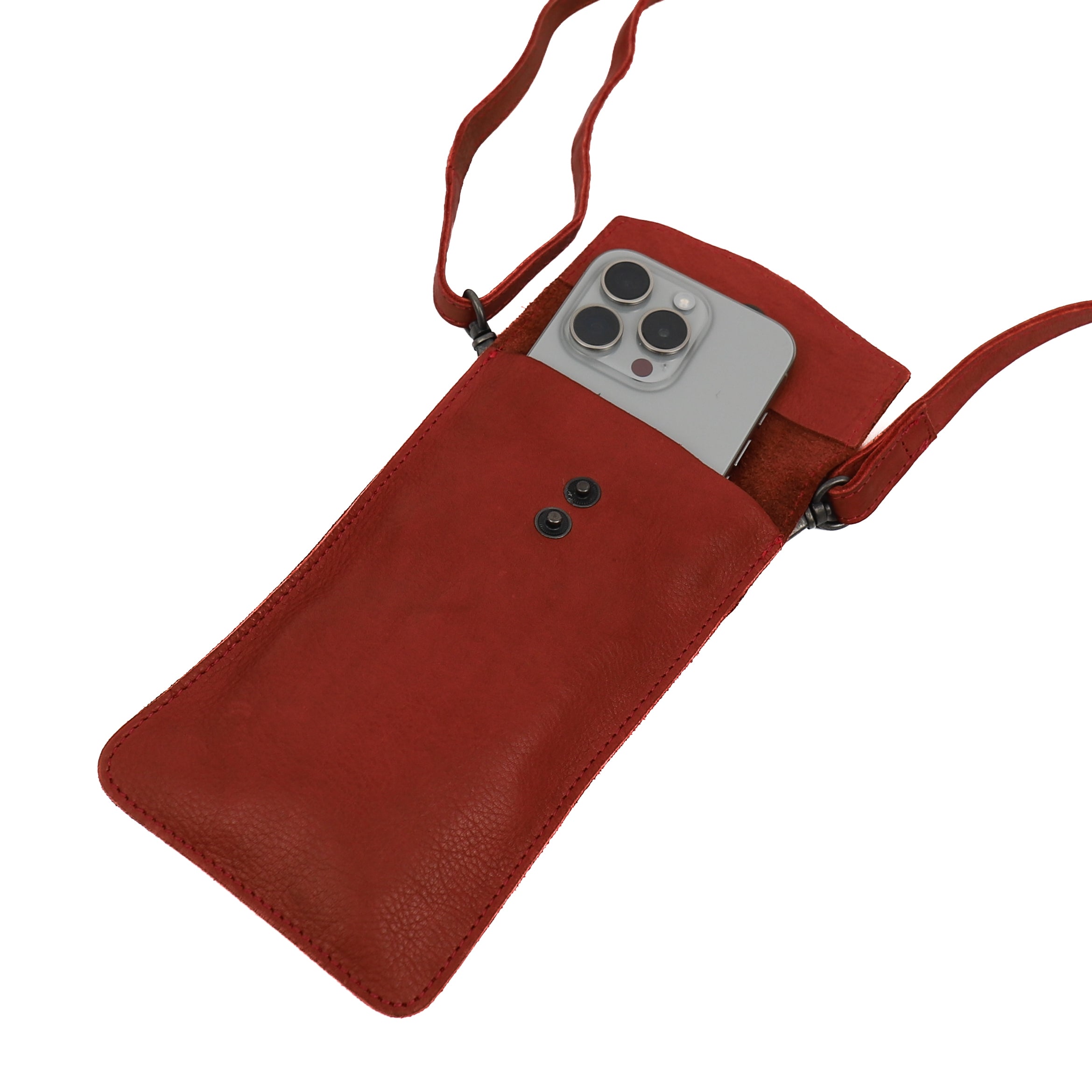 Phone bag 'Priya' red - CP 2071