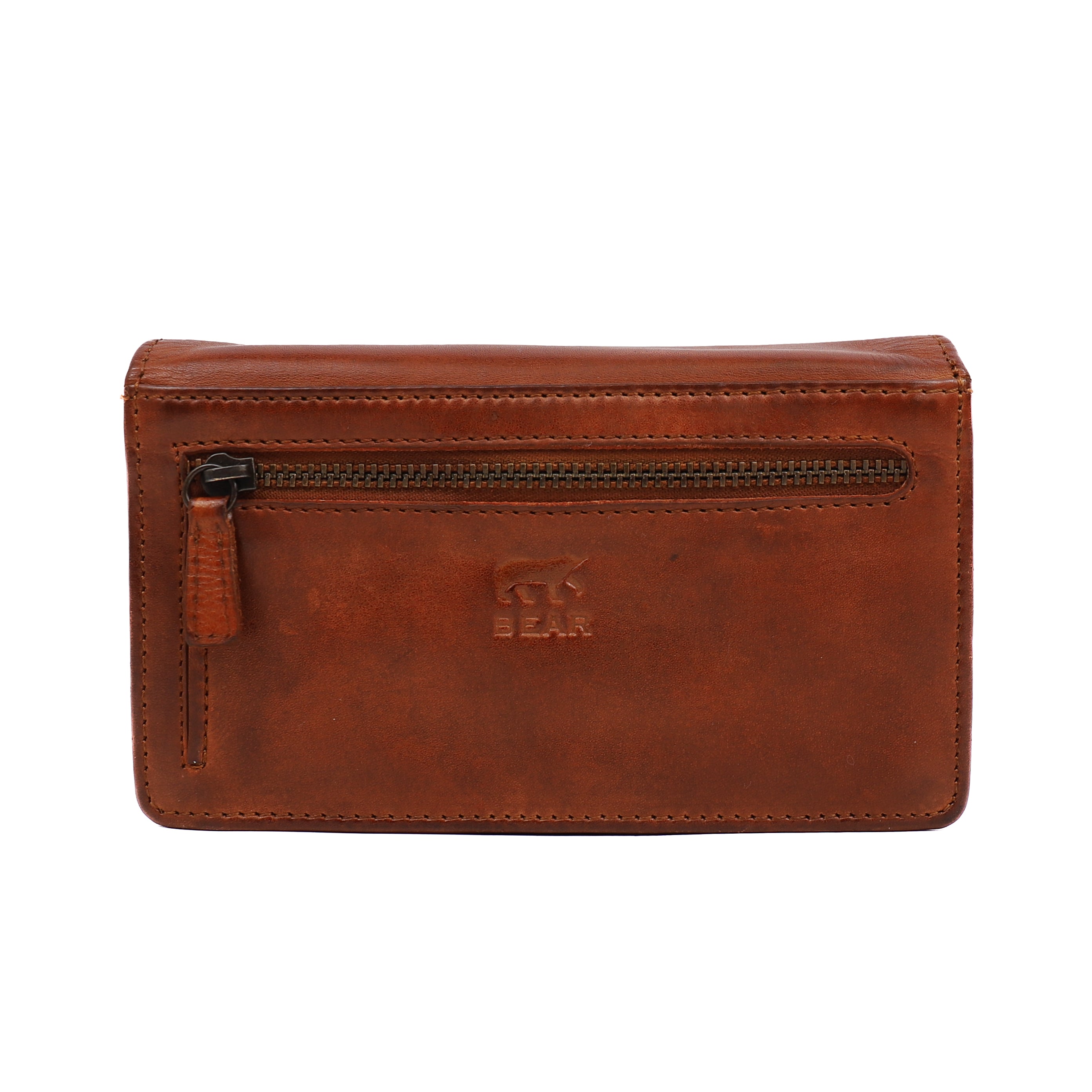 Wrap wallet 'Emma' Cognac - CL 782 RFID