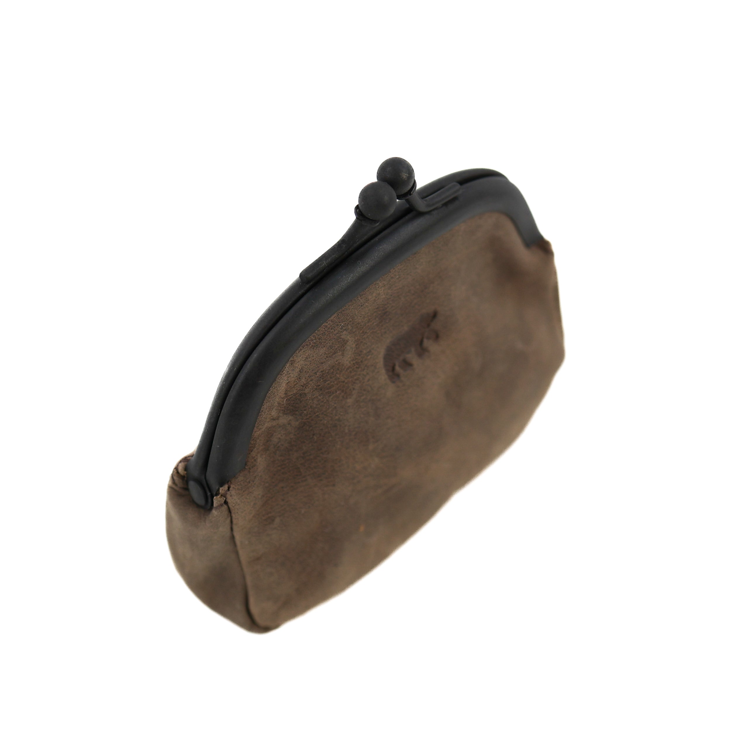 Beugelportemonneetje 'Lily' bruin