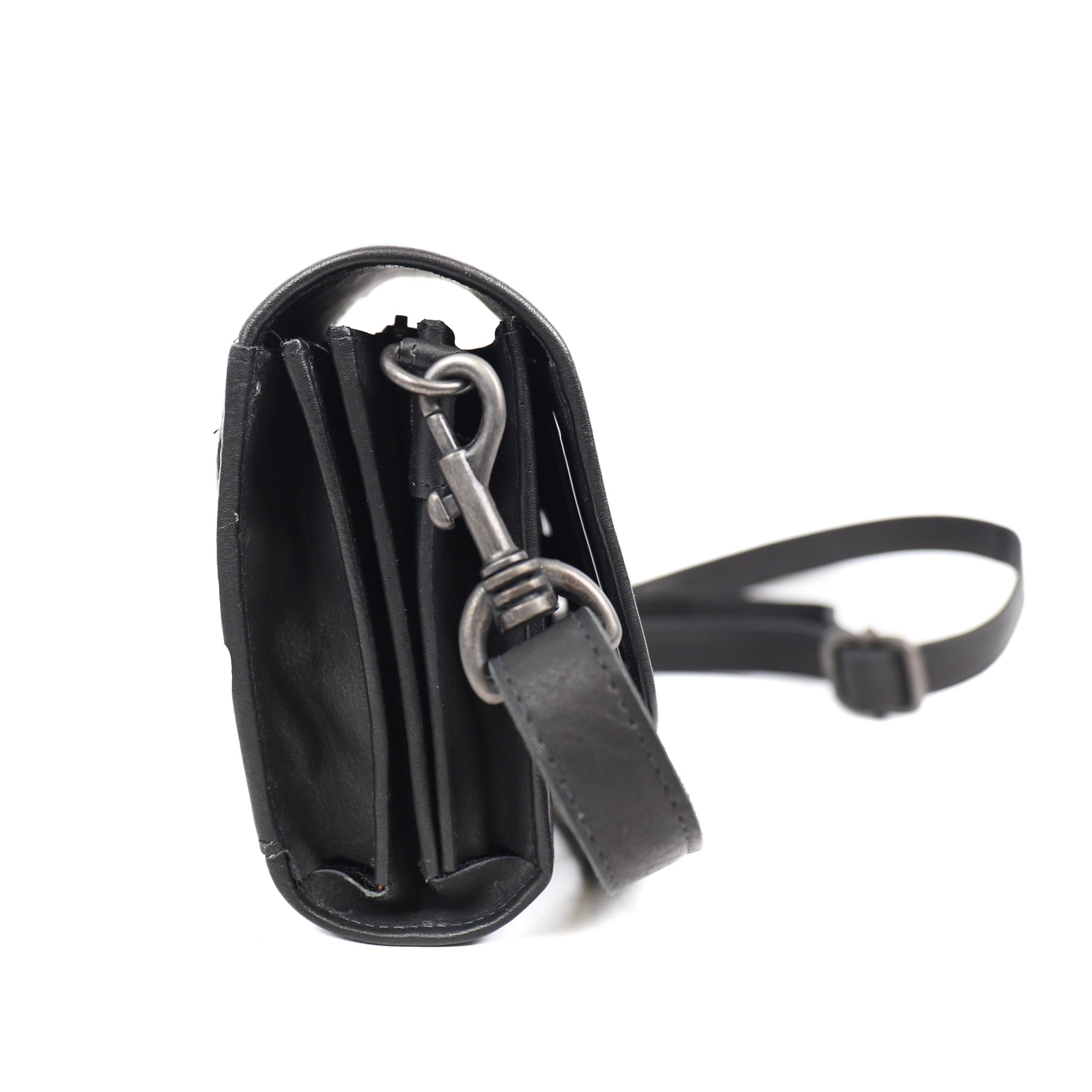 Clutch/shoulder bag 'Elly' black