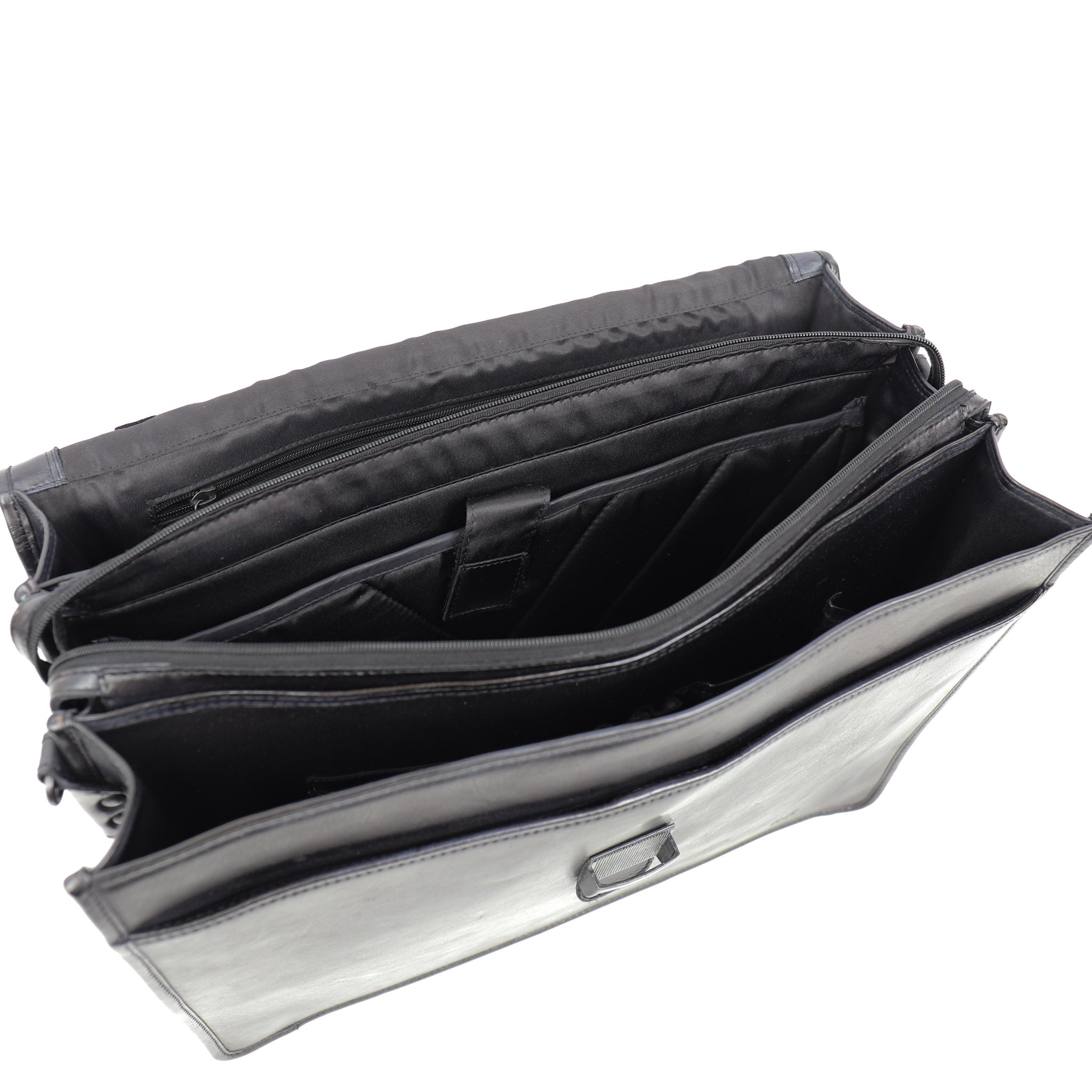 Large briefcase/laptop bag 'Gert' black