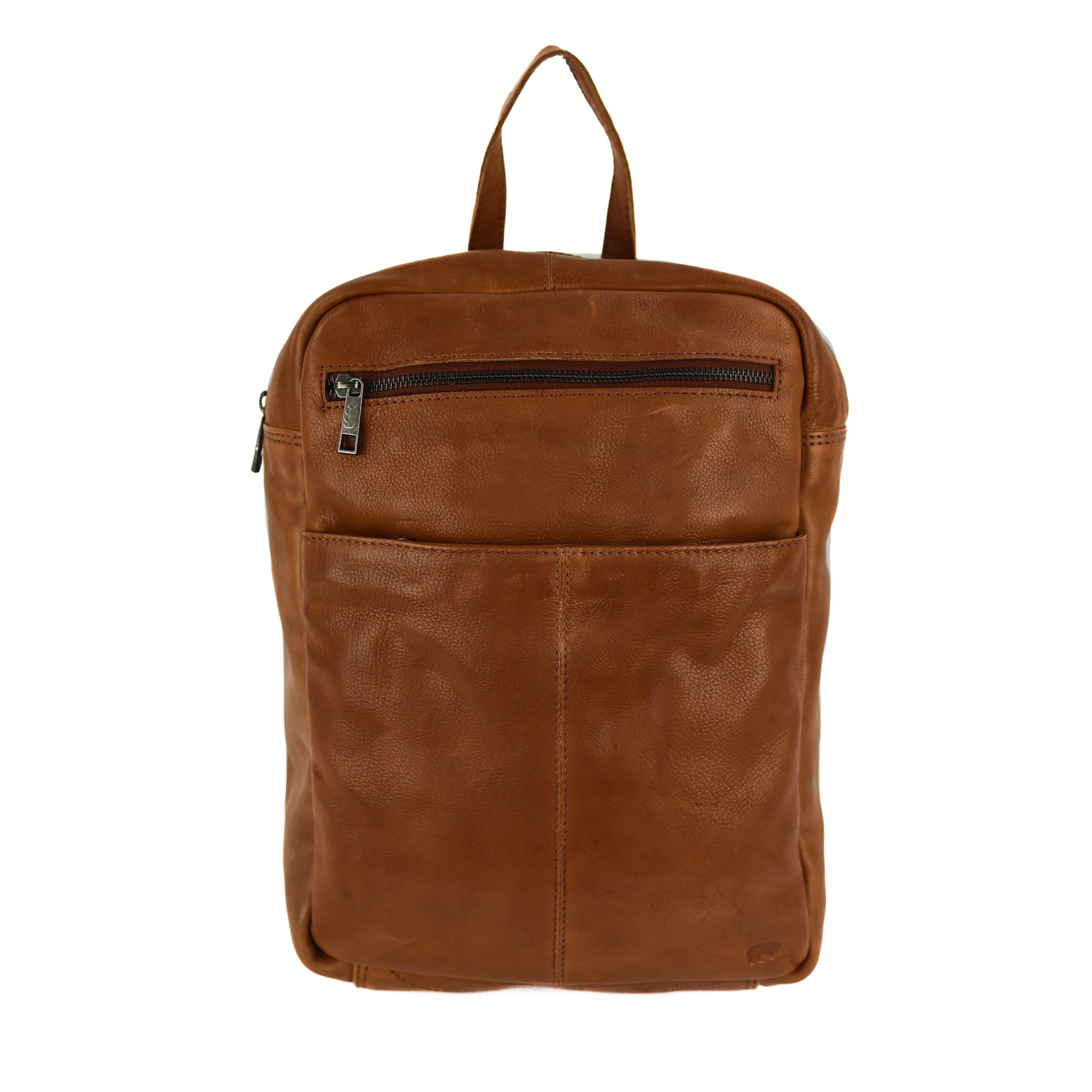 Backpack 'Tiffany' cognac - CP 1769