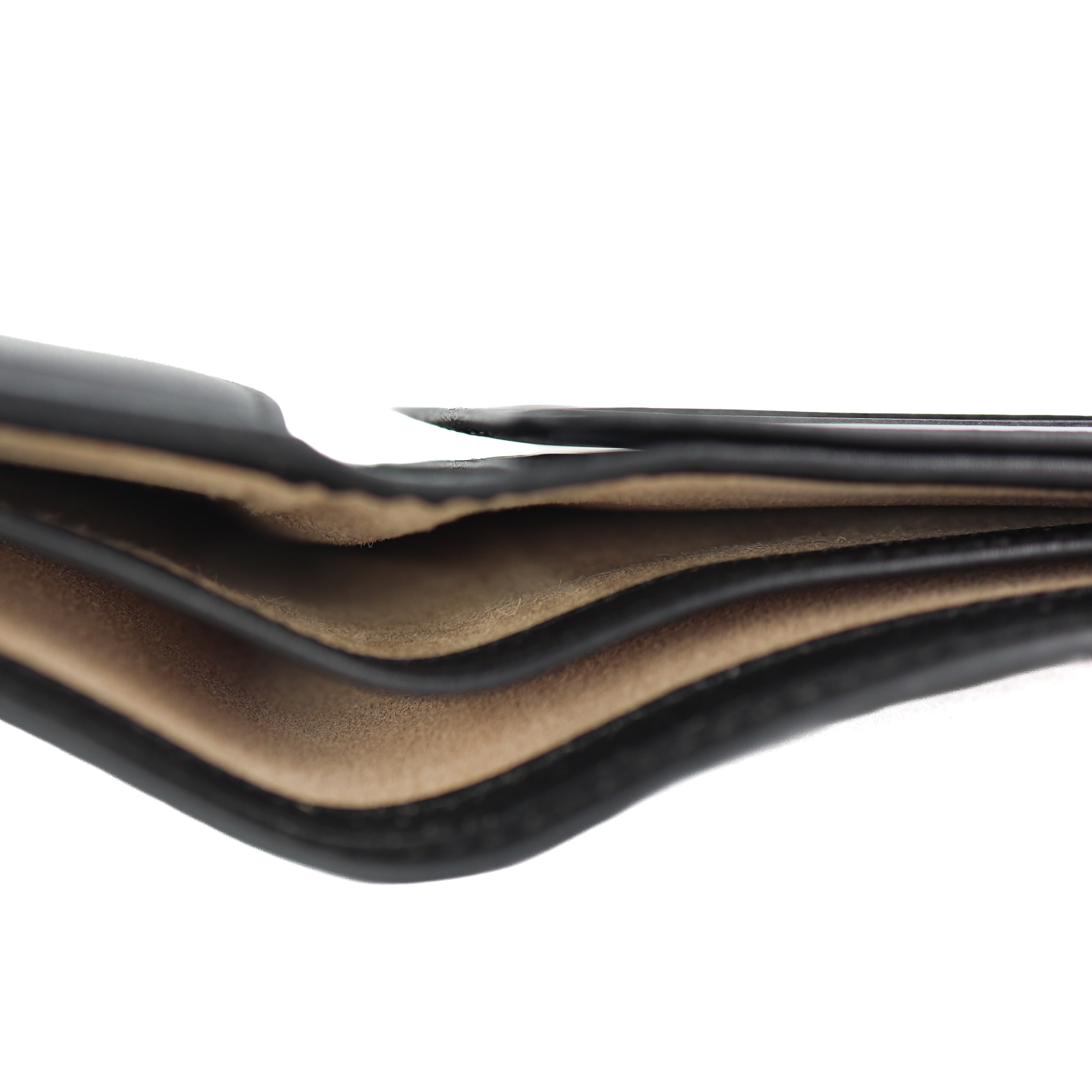 Luxe heren portemonnee/billfold 'Stefano' zwart