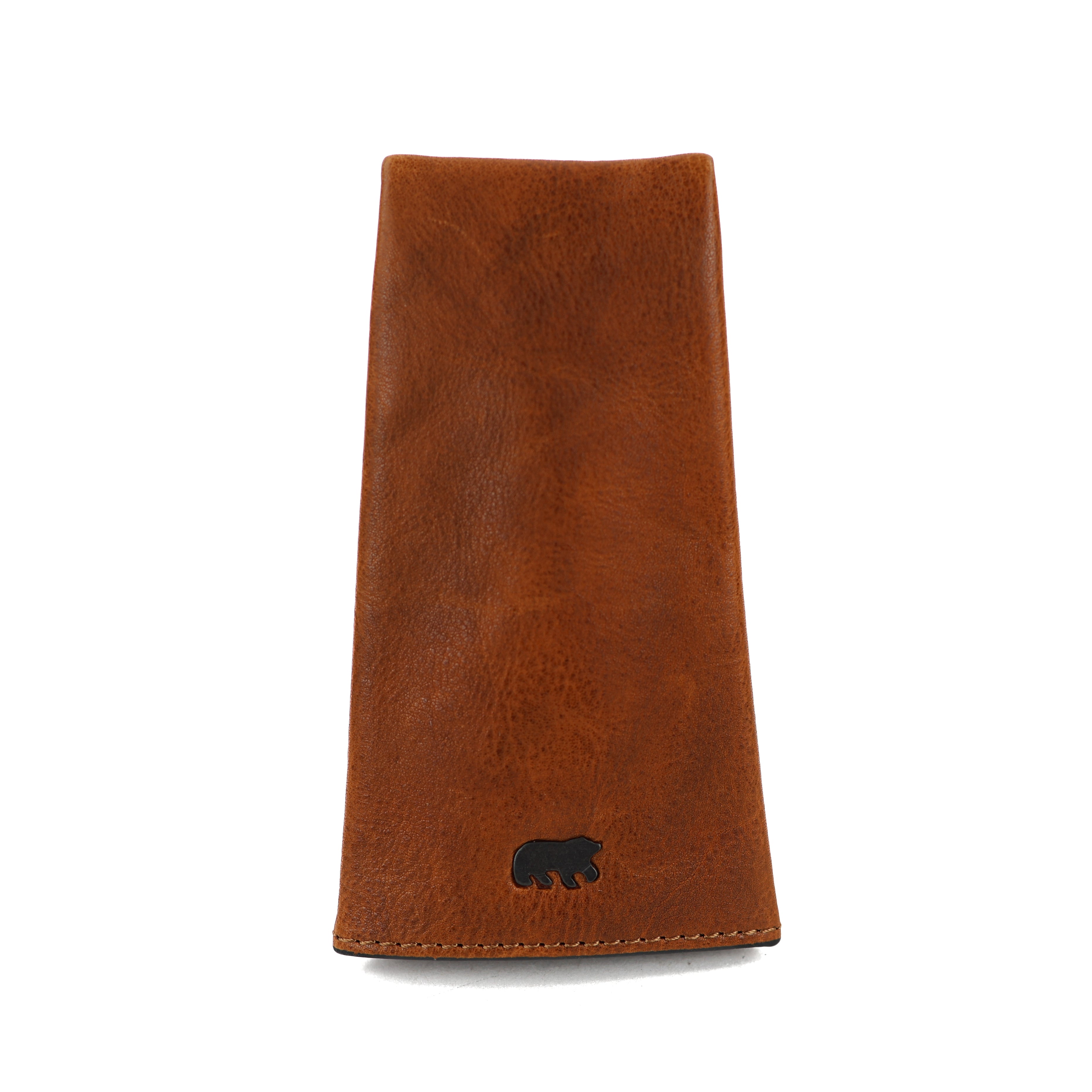 Luxe sleuteletui klok 'Pablo' cognac