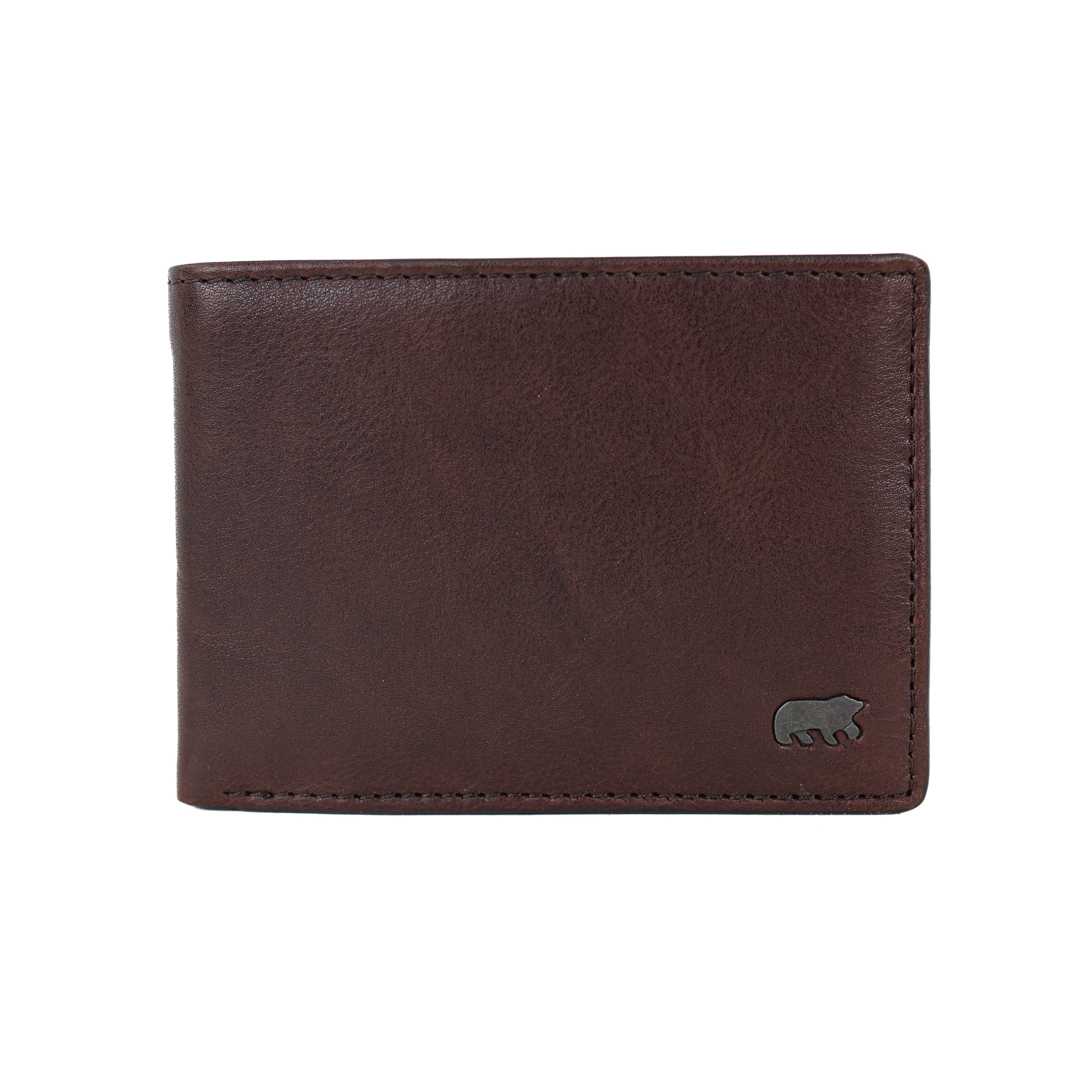 Luxe ruime herenportemonnee/billfold 'Alfredo' bruin