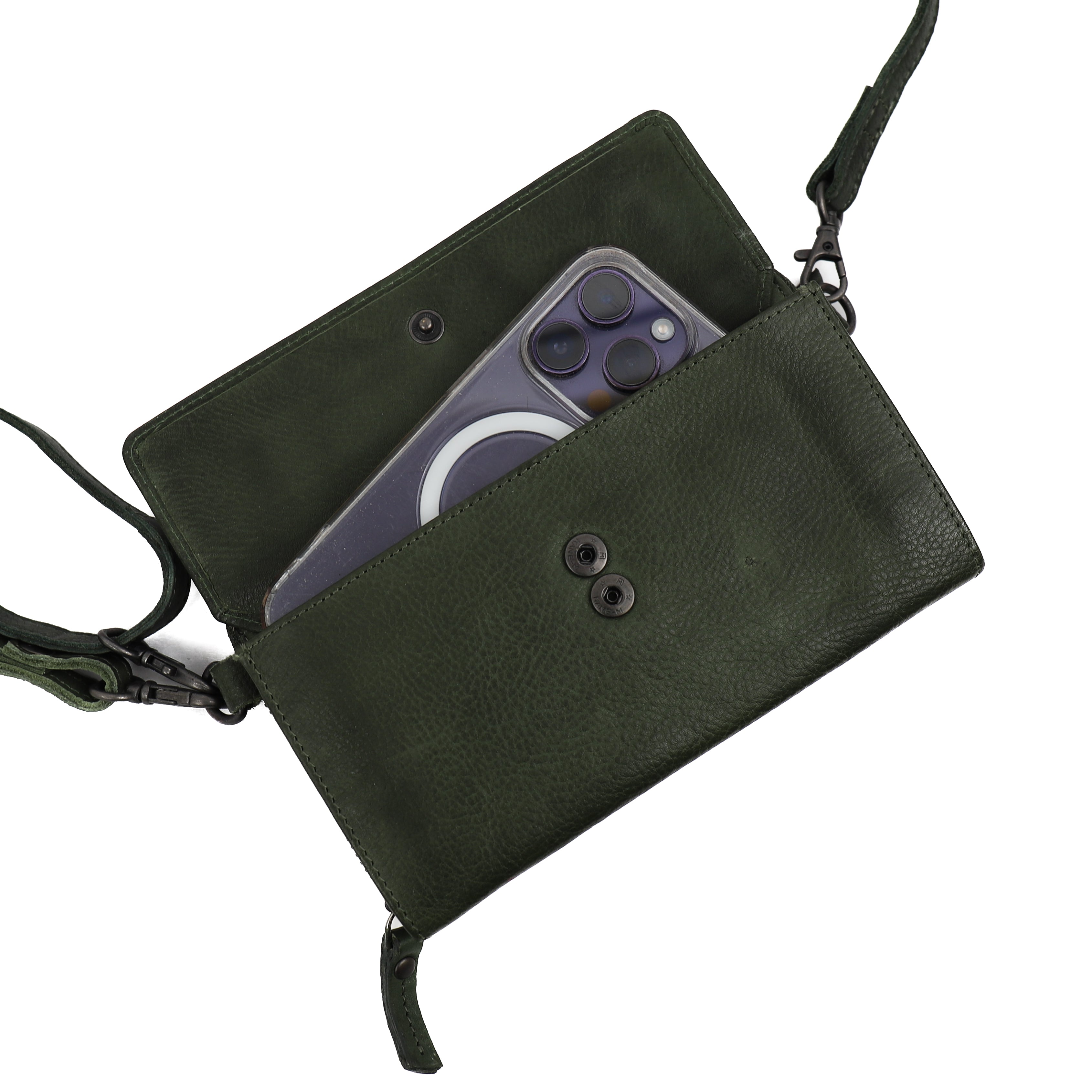 Phone bag 'Lilian' green