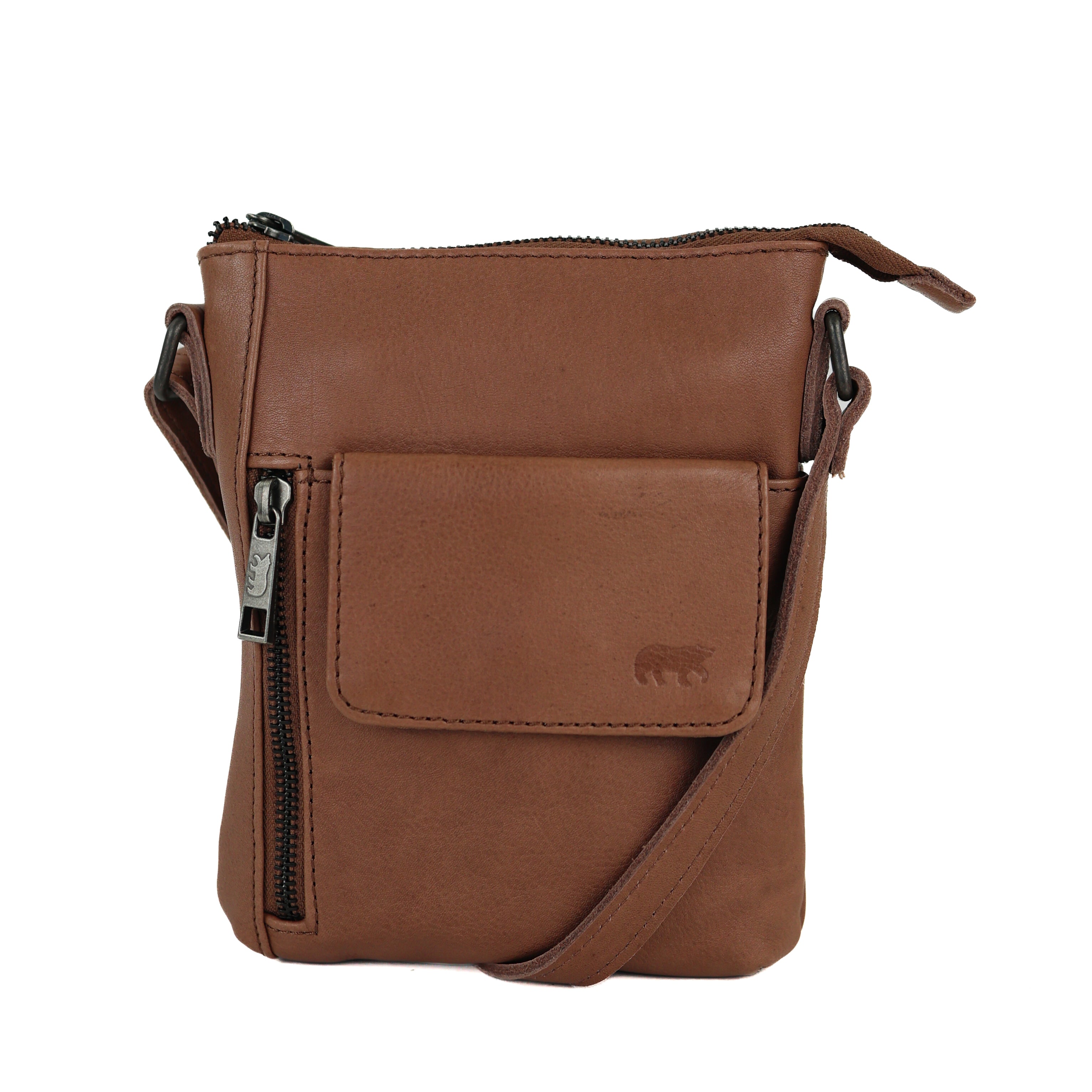 Shoulder bag 'Davide' antler