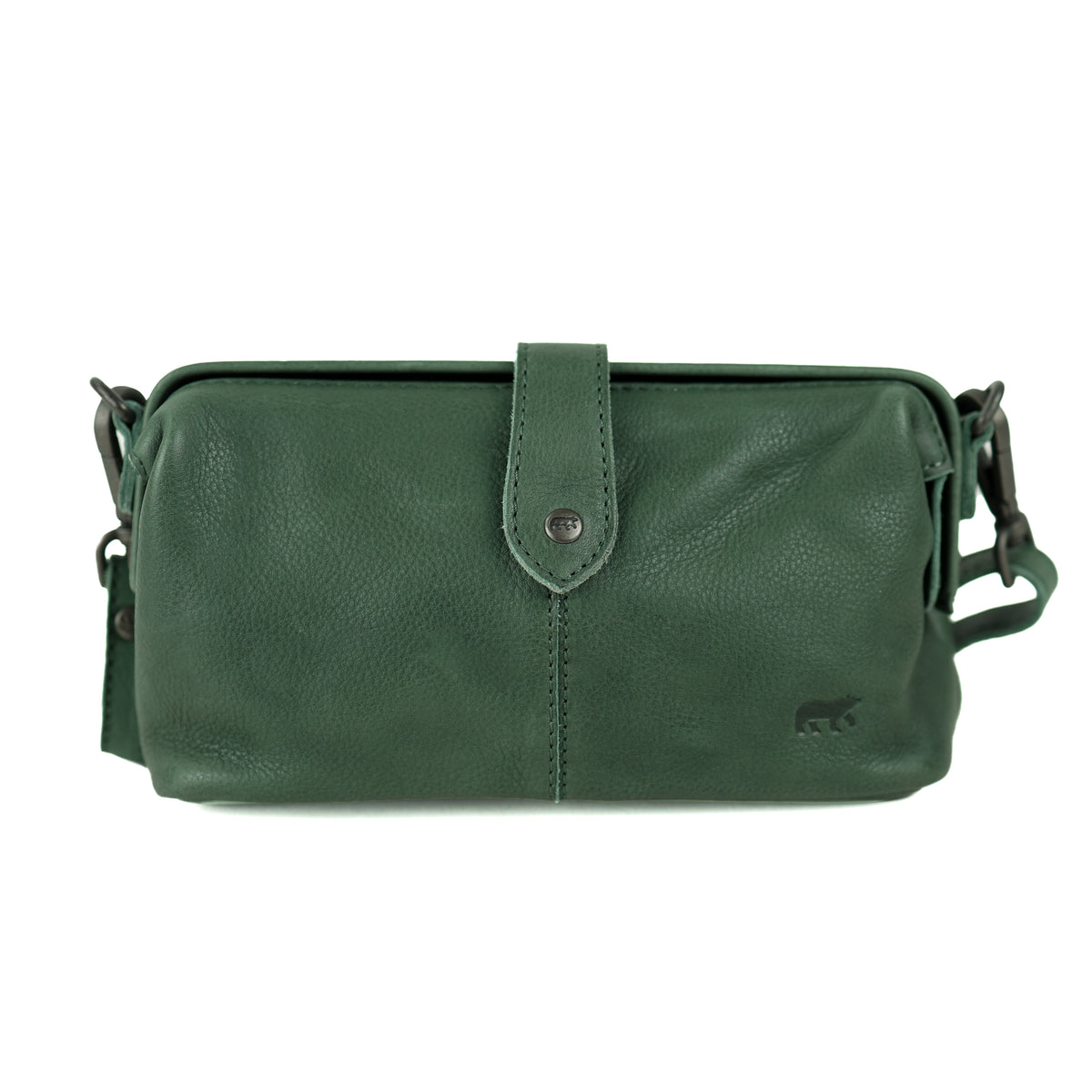 Clutch/dokterstasje 'Rio' forest green