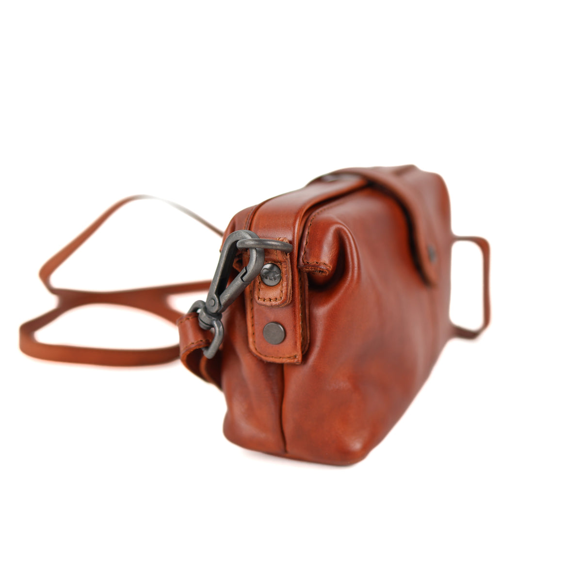 Clutch/dokterstasje 'Rio' cognac