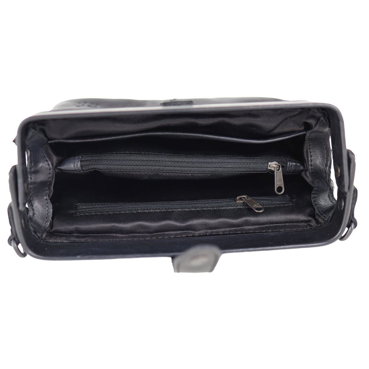 Clutch/dokterstasje 'Rio' zwart