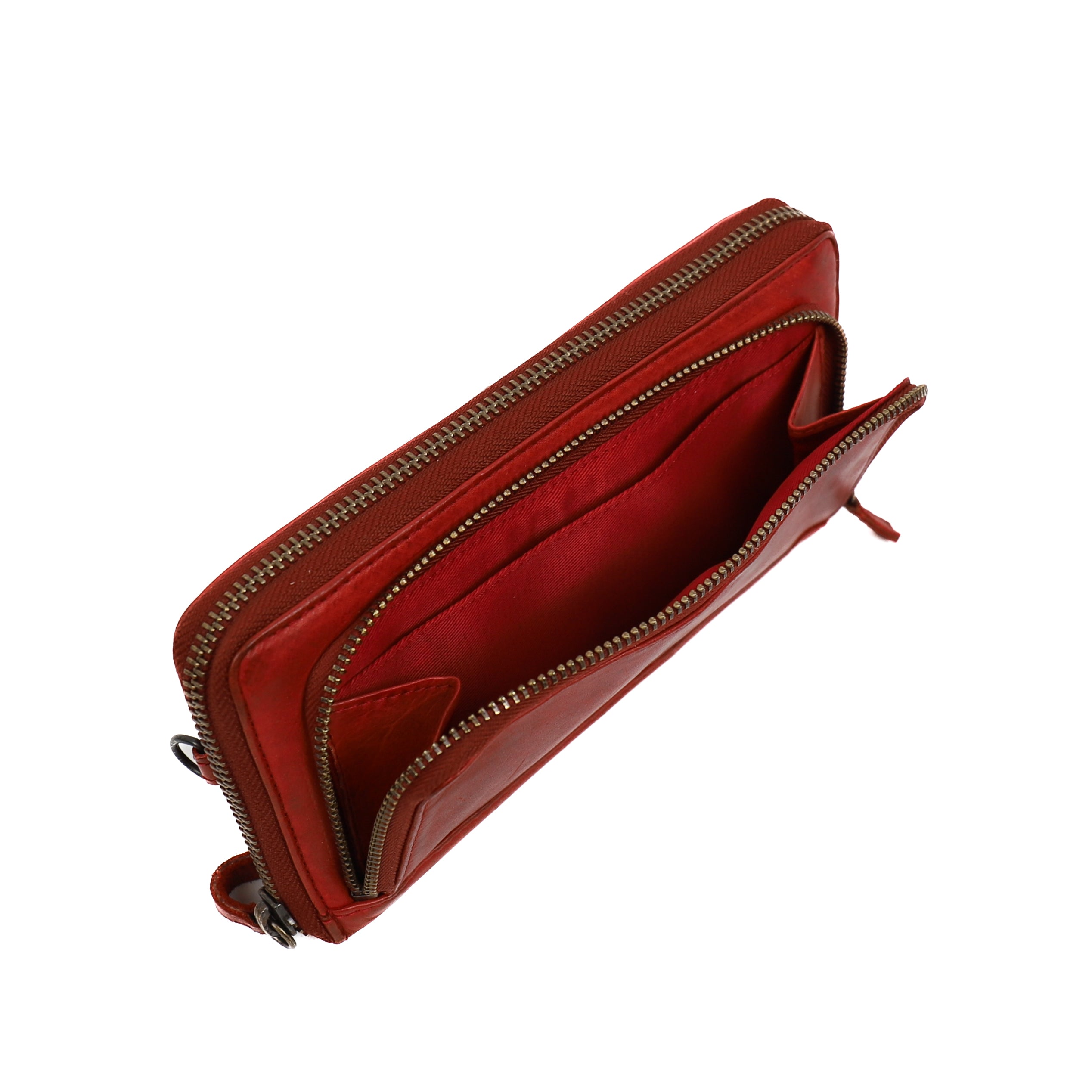 Zipper wallet 'Isa' red - CL 14851