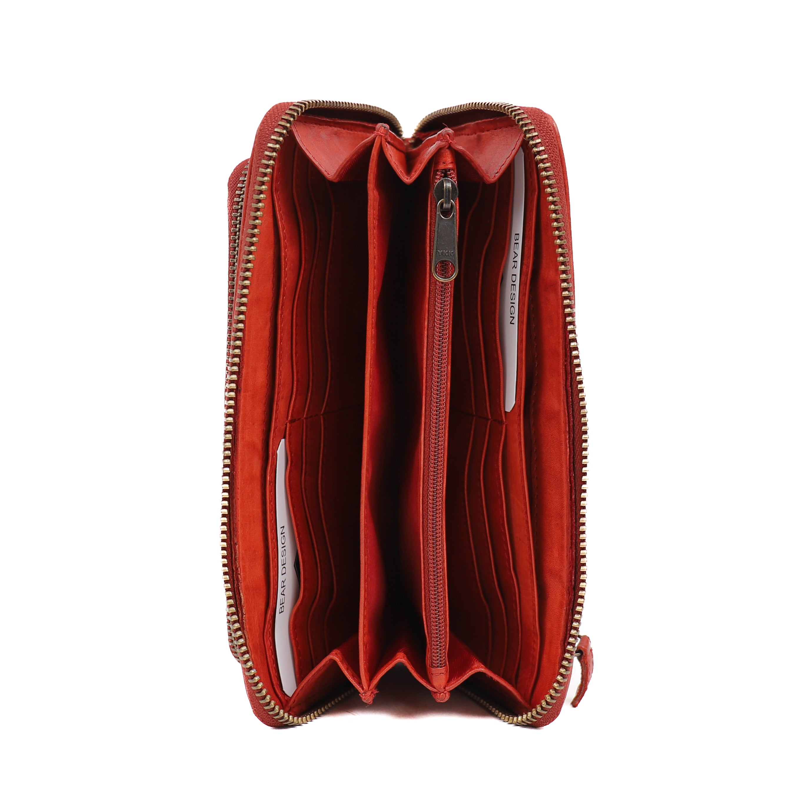 Zipper wallet 'Isa' red - CL 14851