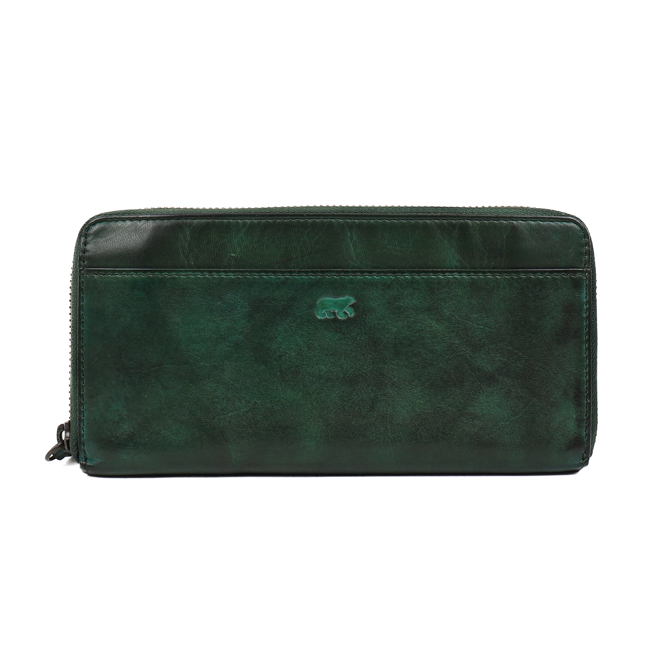 Zipper wallet 'Sofie' green - CL 15882