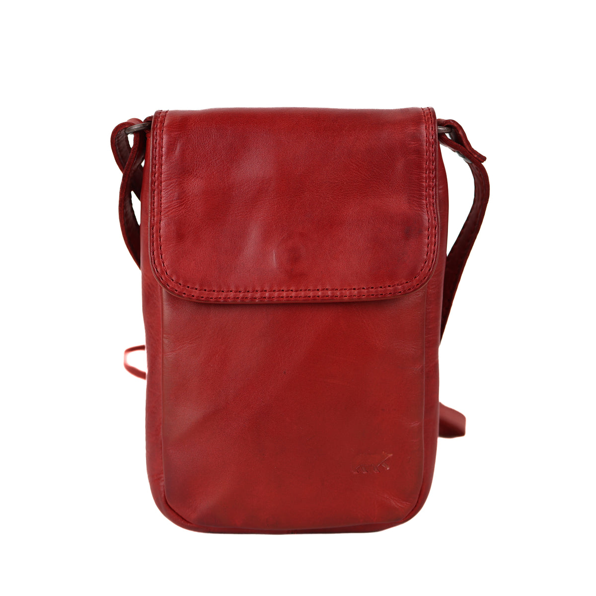Telefoon-/schoudertasje 'Millie' rood