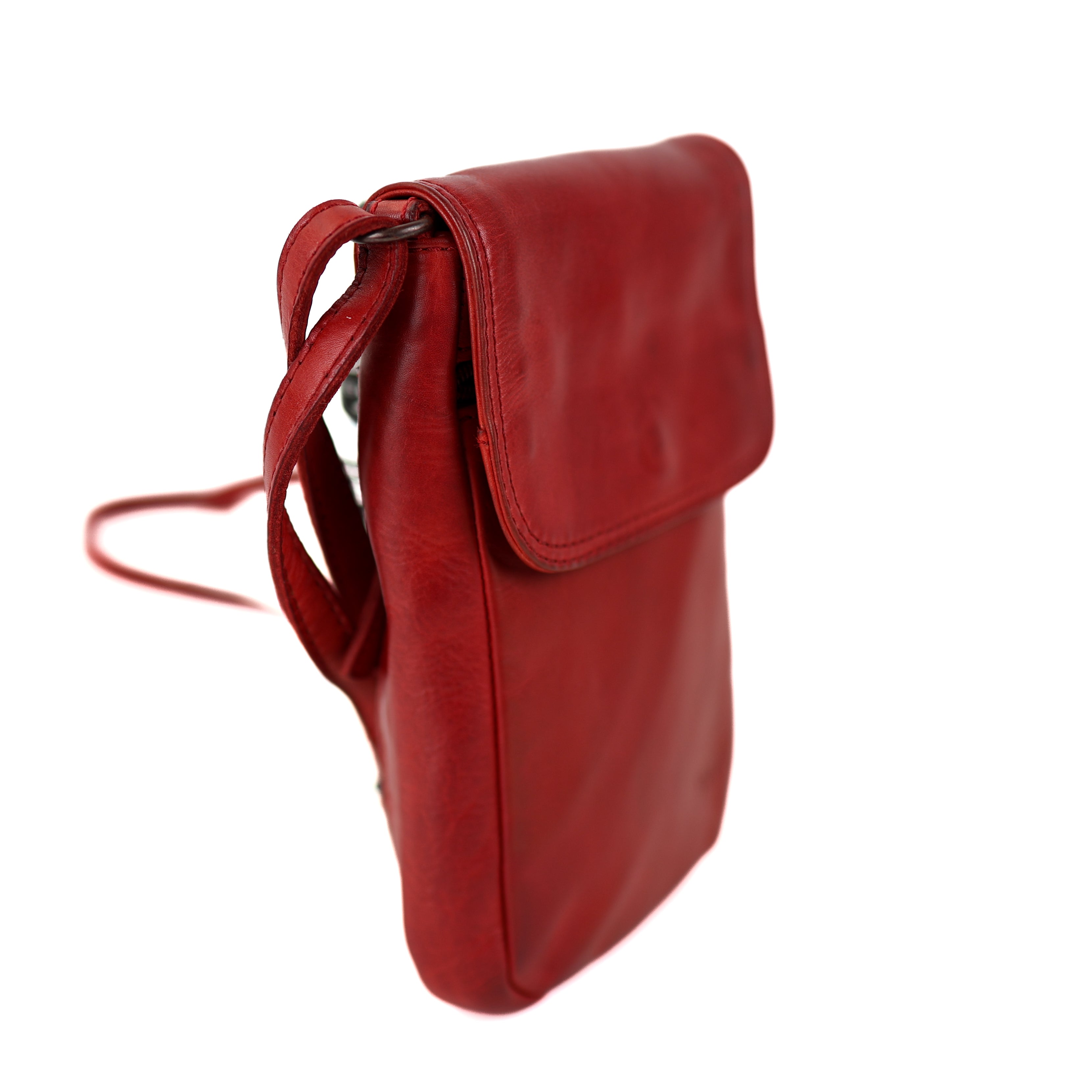 Telefoon-/schoudertasje 'Millie' rood