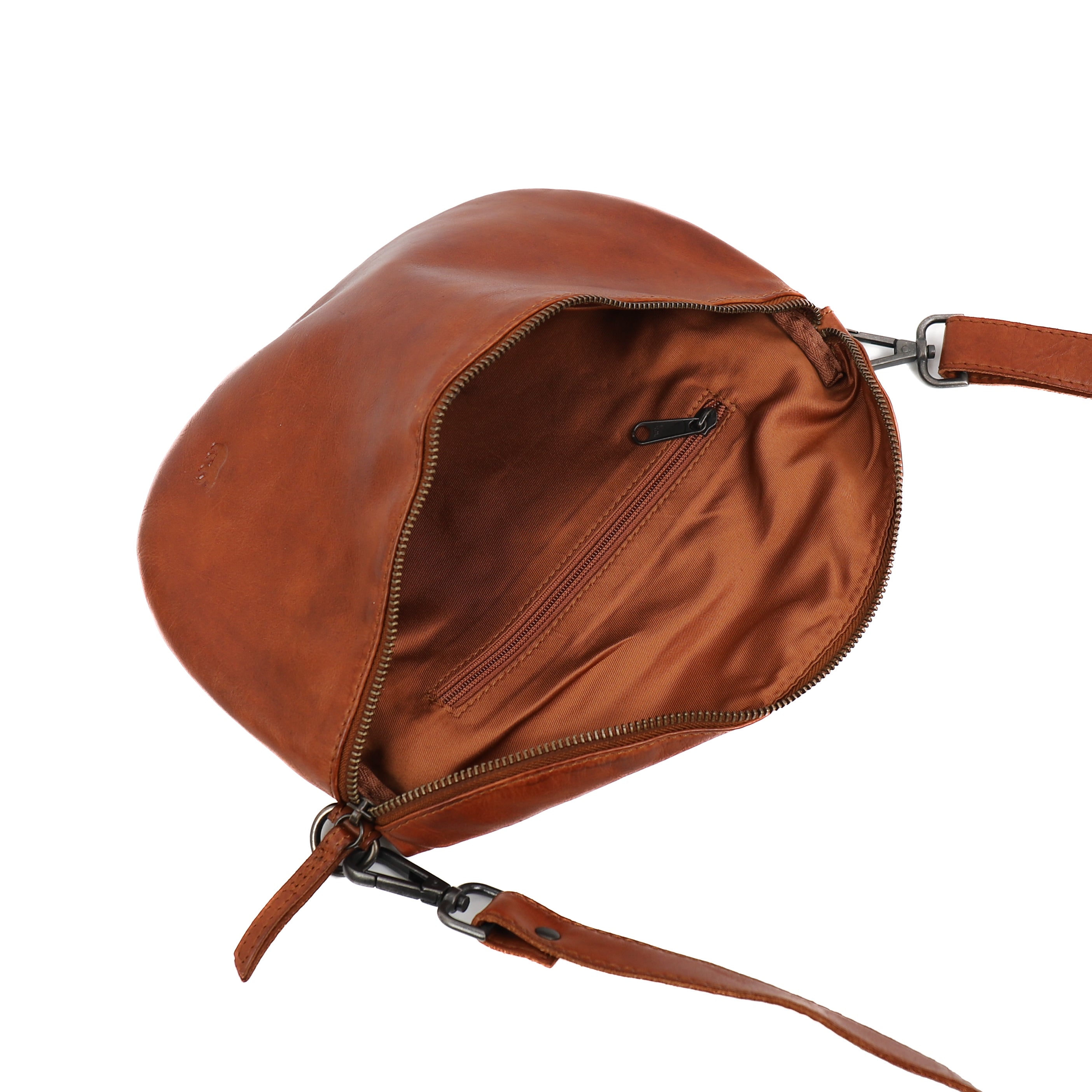 Crossbody/waist bag 'Maiky' cognac