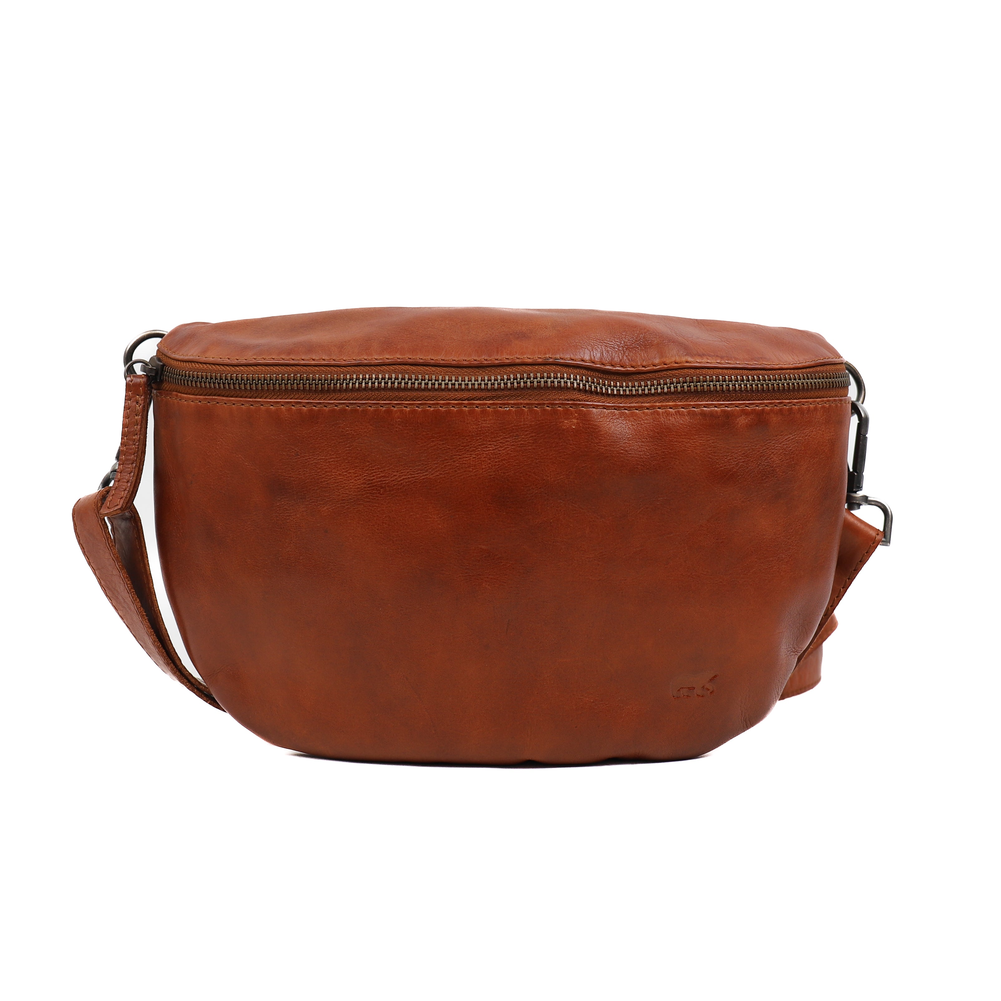 Crossbody/waist bag 'Maiky' cognac