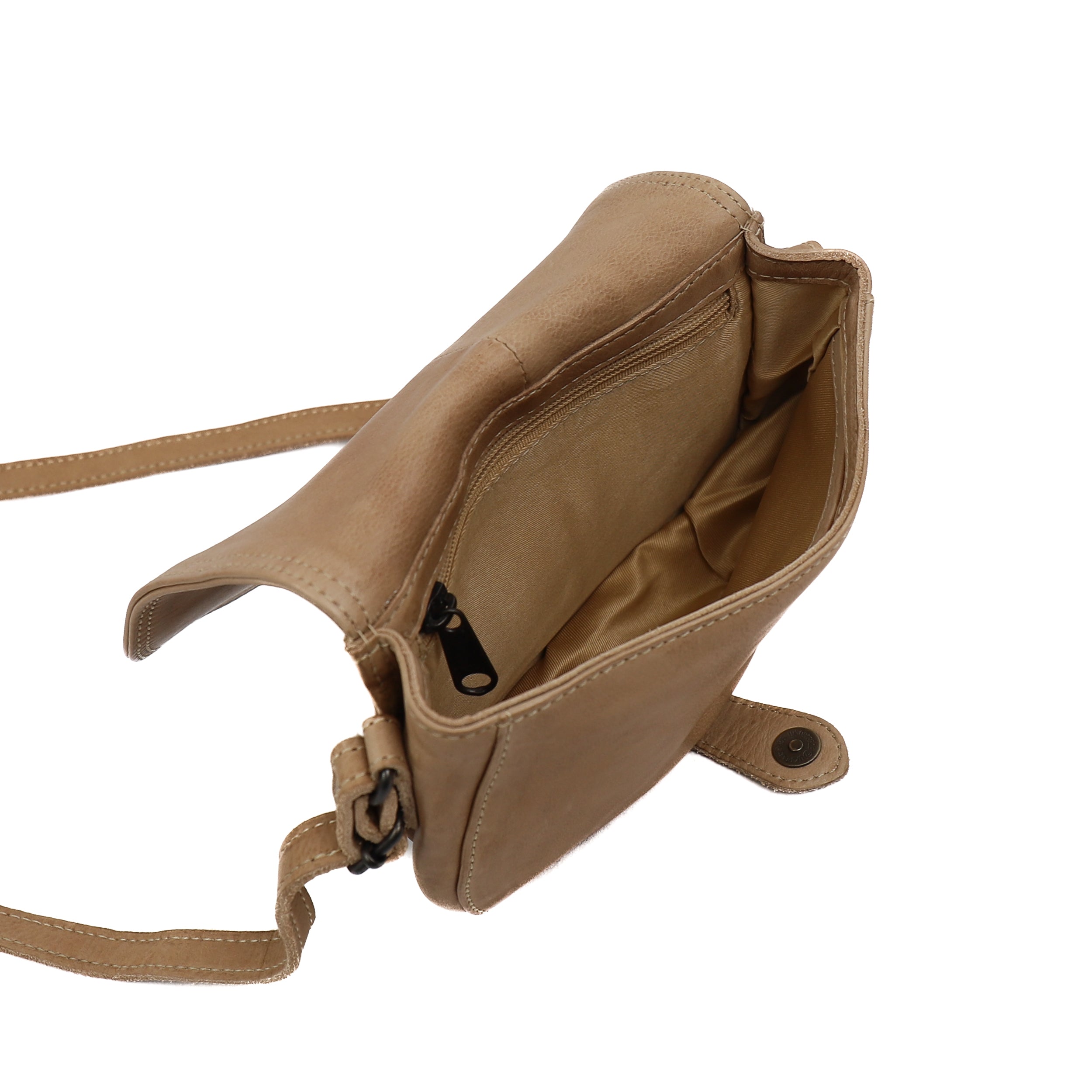 Shoulder bag 'Veronique' beige