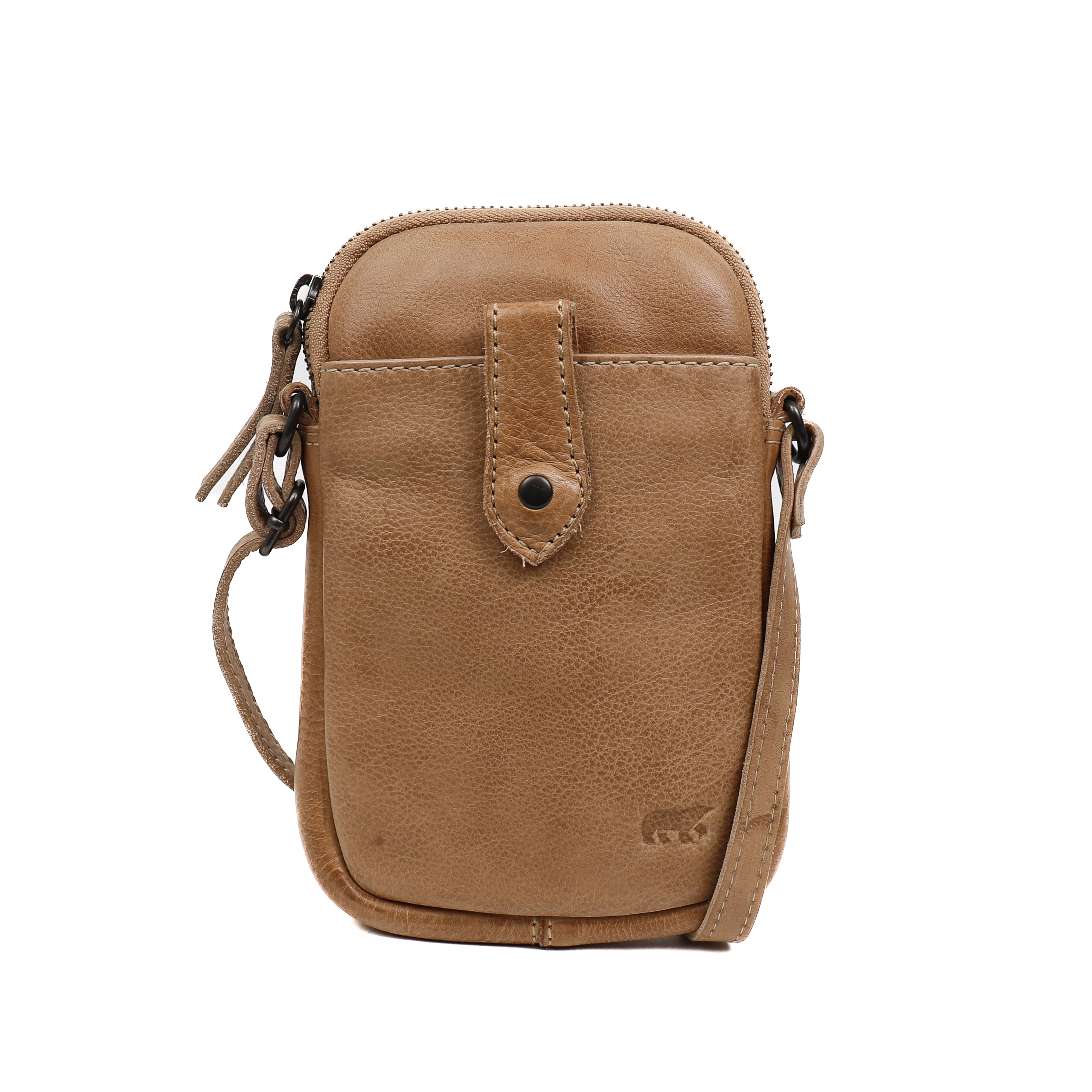 Phone bag 'Sev' beige