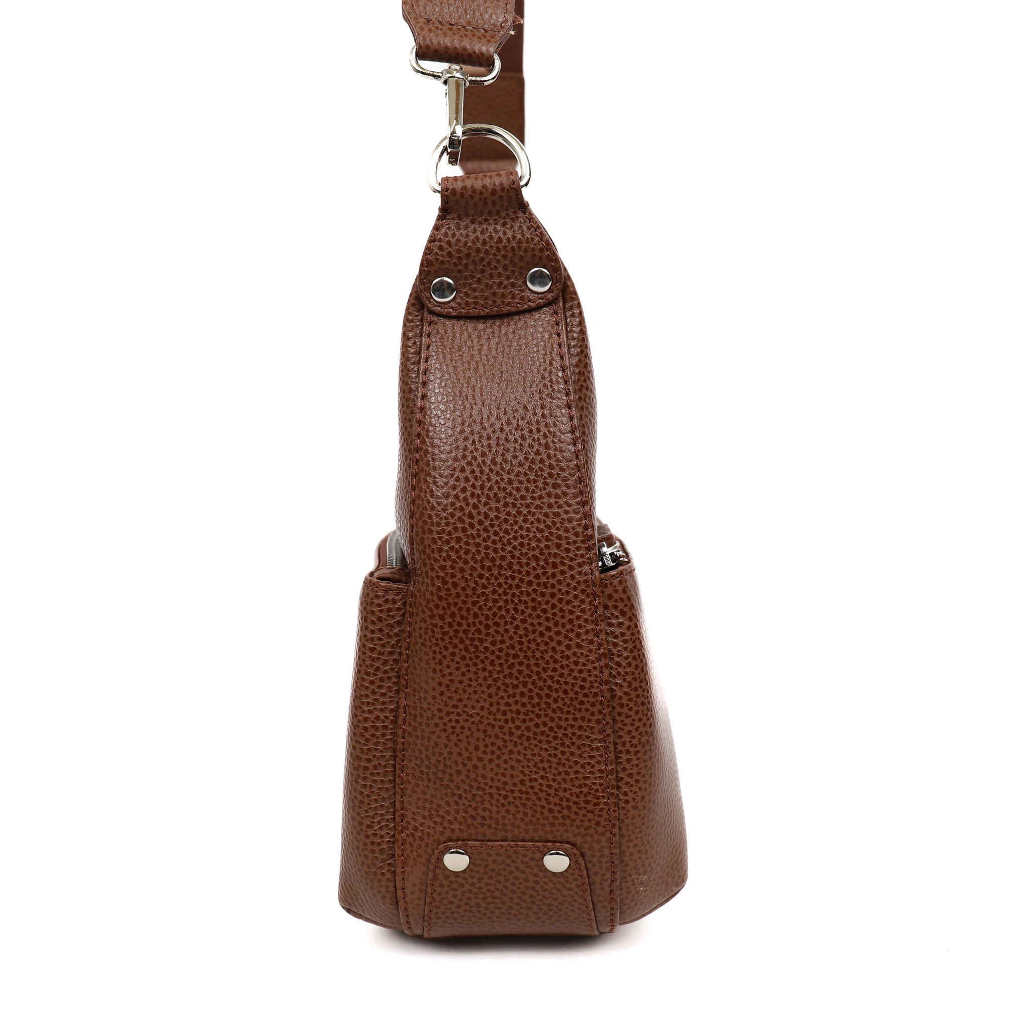 Hand/shoulder bag 'Thyrza' Tipping Tan