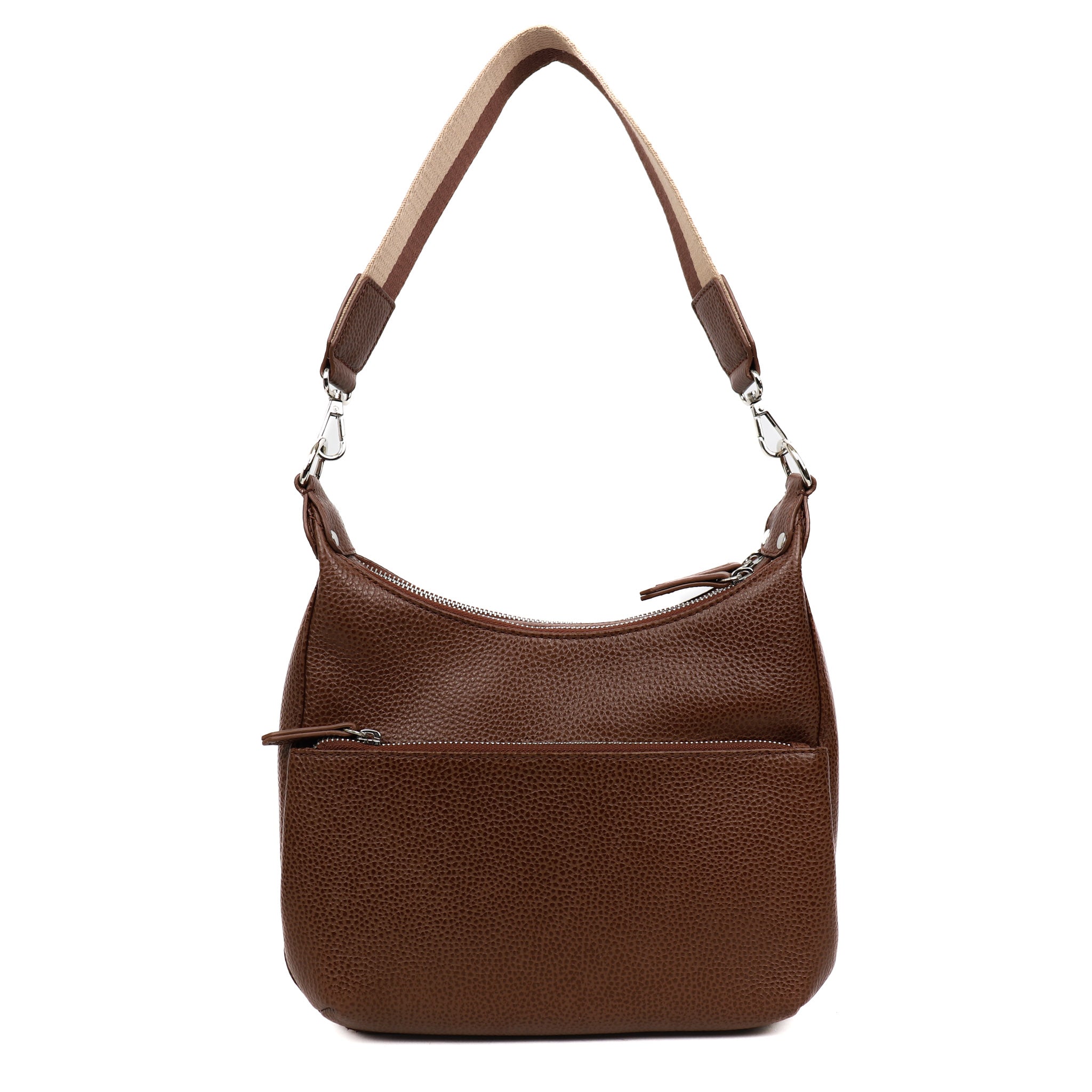 Hand/shoulder bag 'Thyrza' Tipping Tan