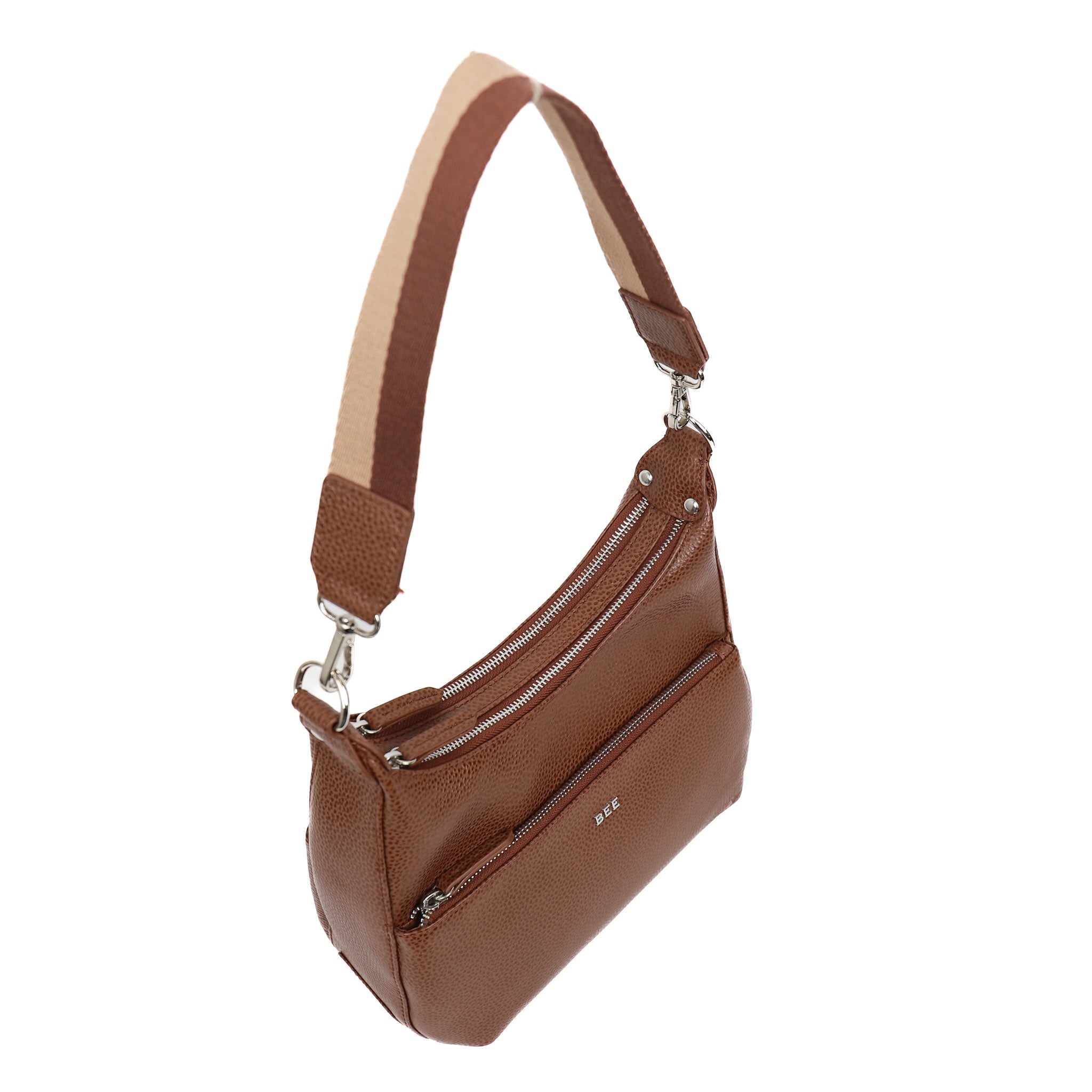 Hand/shoulder bag 'Thyrza' Tipping Tan