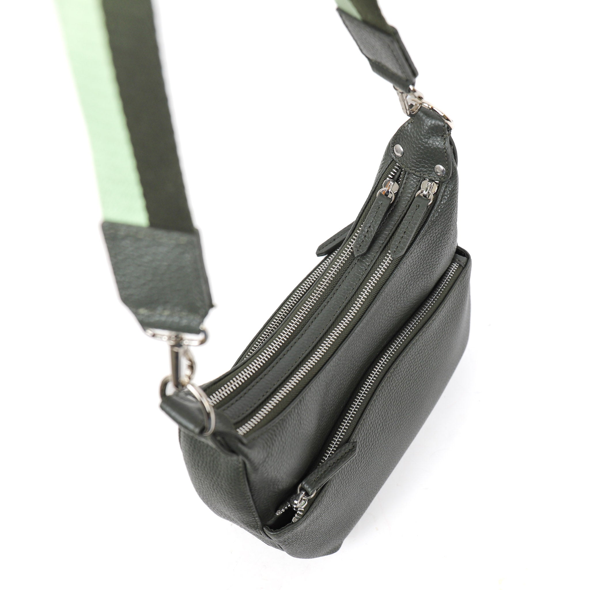 Hand/shoulder bag 'Thyrza' Forest Night