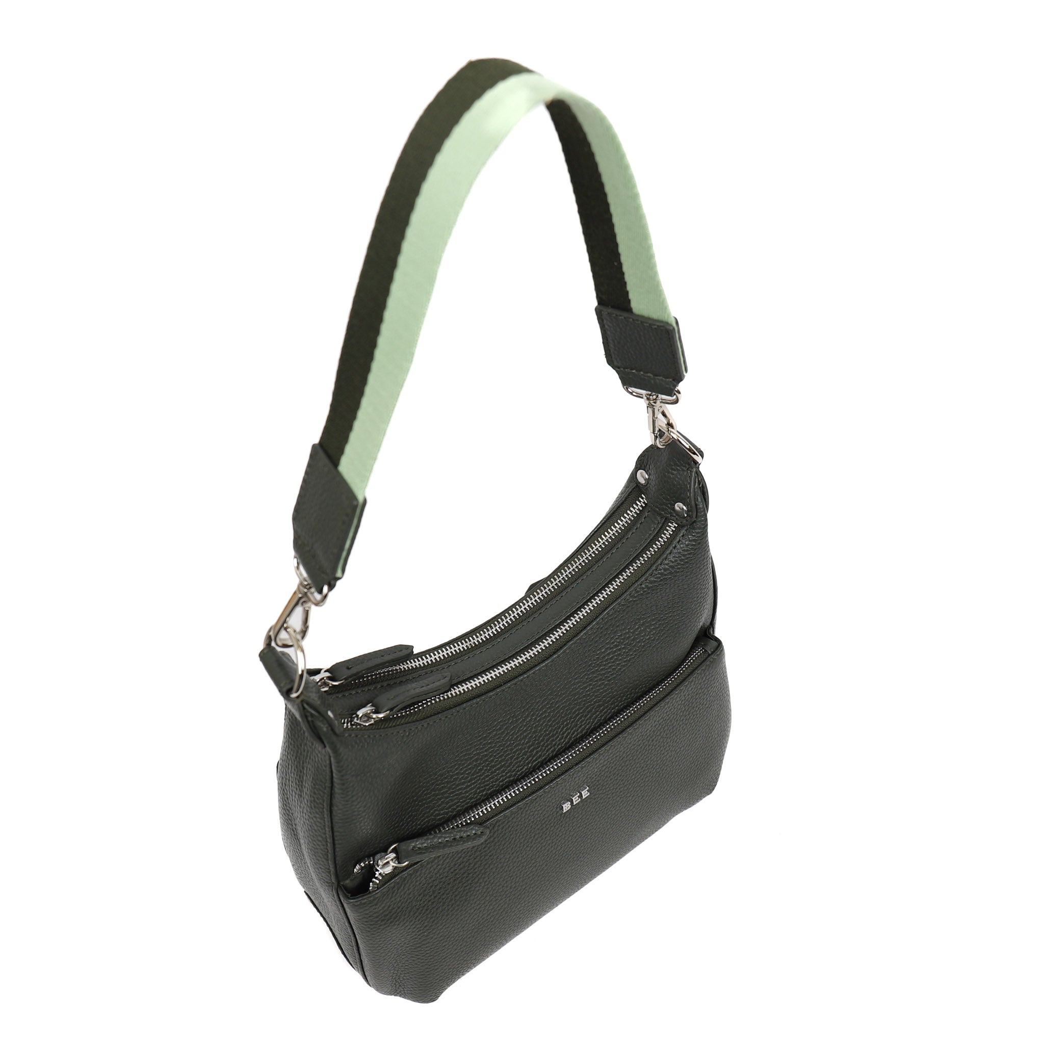 Hand/shoulder bag 'Thyrza' Forest Night