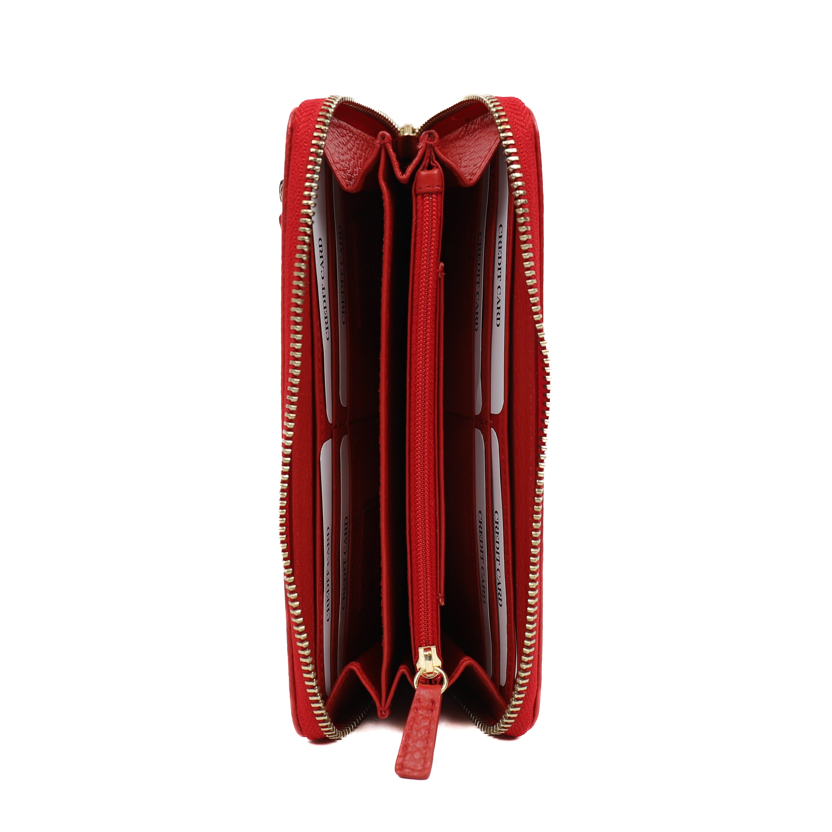 Zip wallet 'Mykki' Red