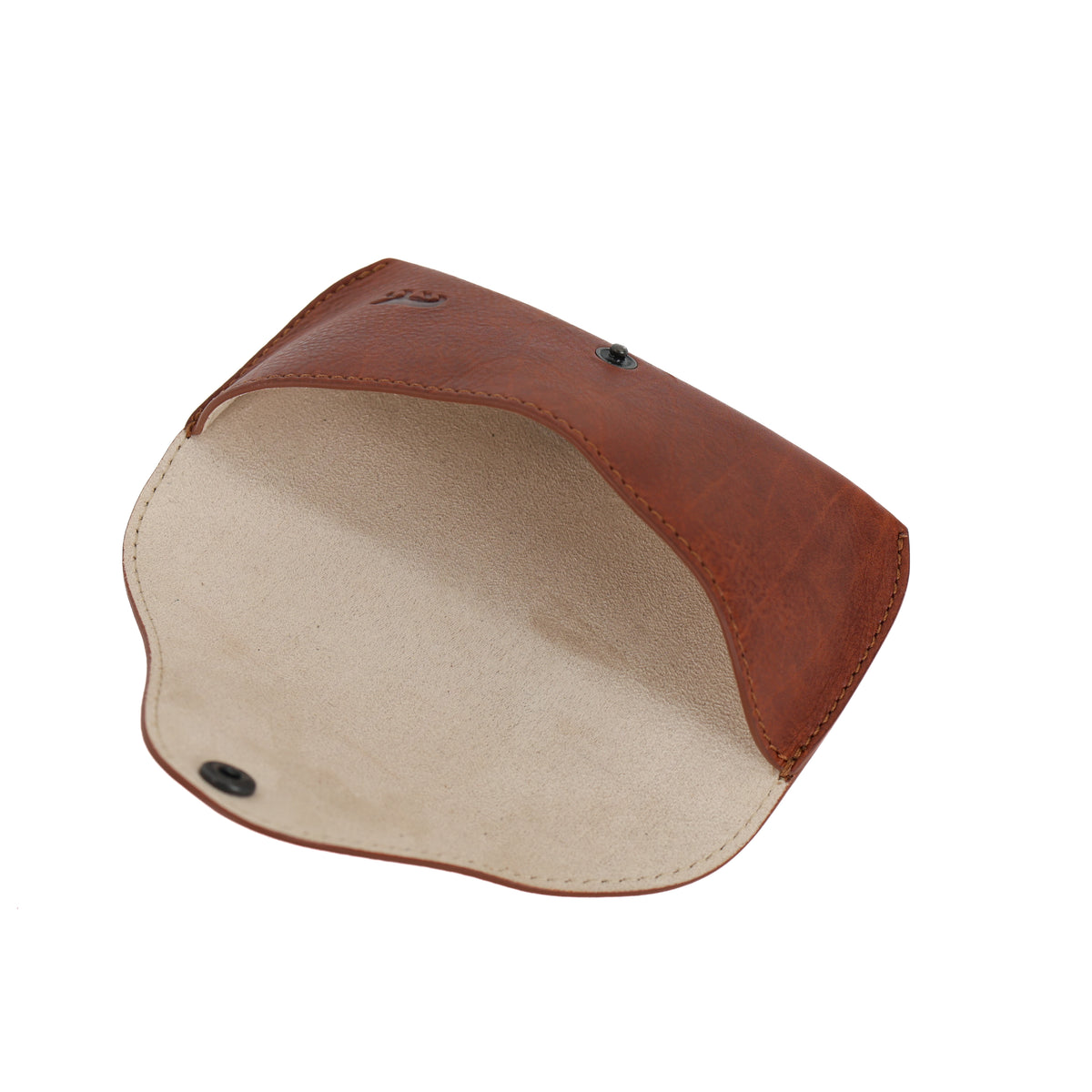 Luxe brillenkoker 'Nikki' cognac