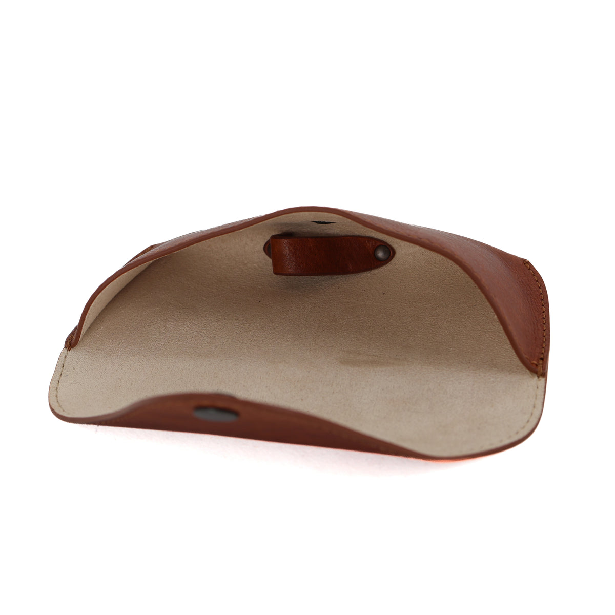 Luxe brillenkoker 'Nikki' cognac
