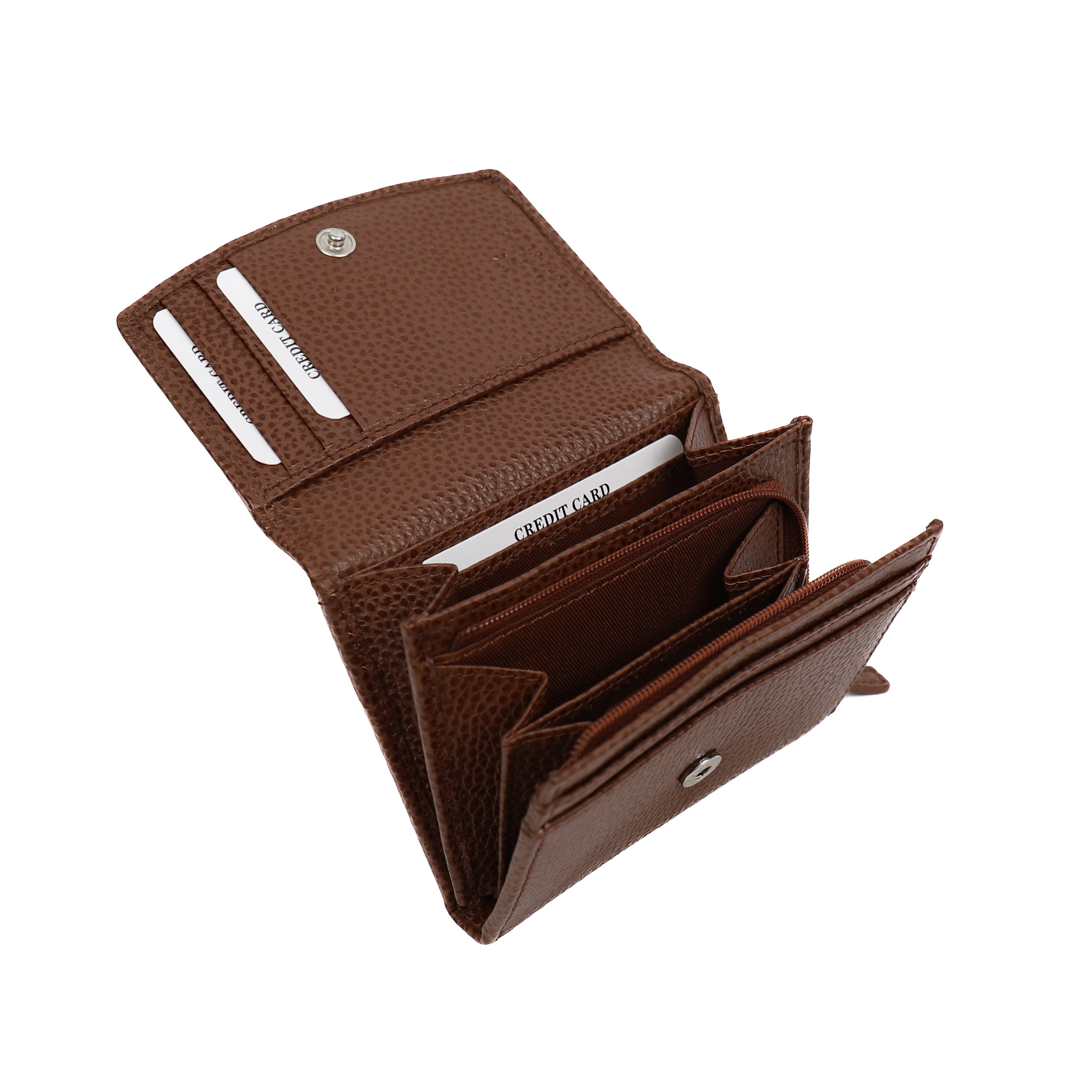 Wrap wallet 'Rosy' Tipping Tan