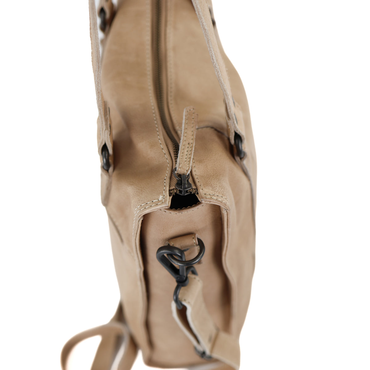 Hand-/schoudertas met laptopvak 15.6” 'Freya' beige