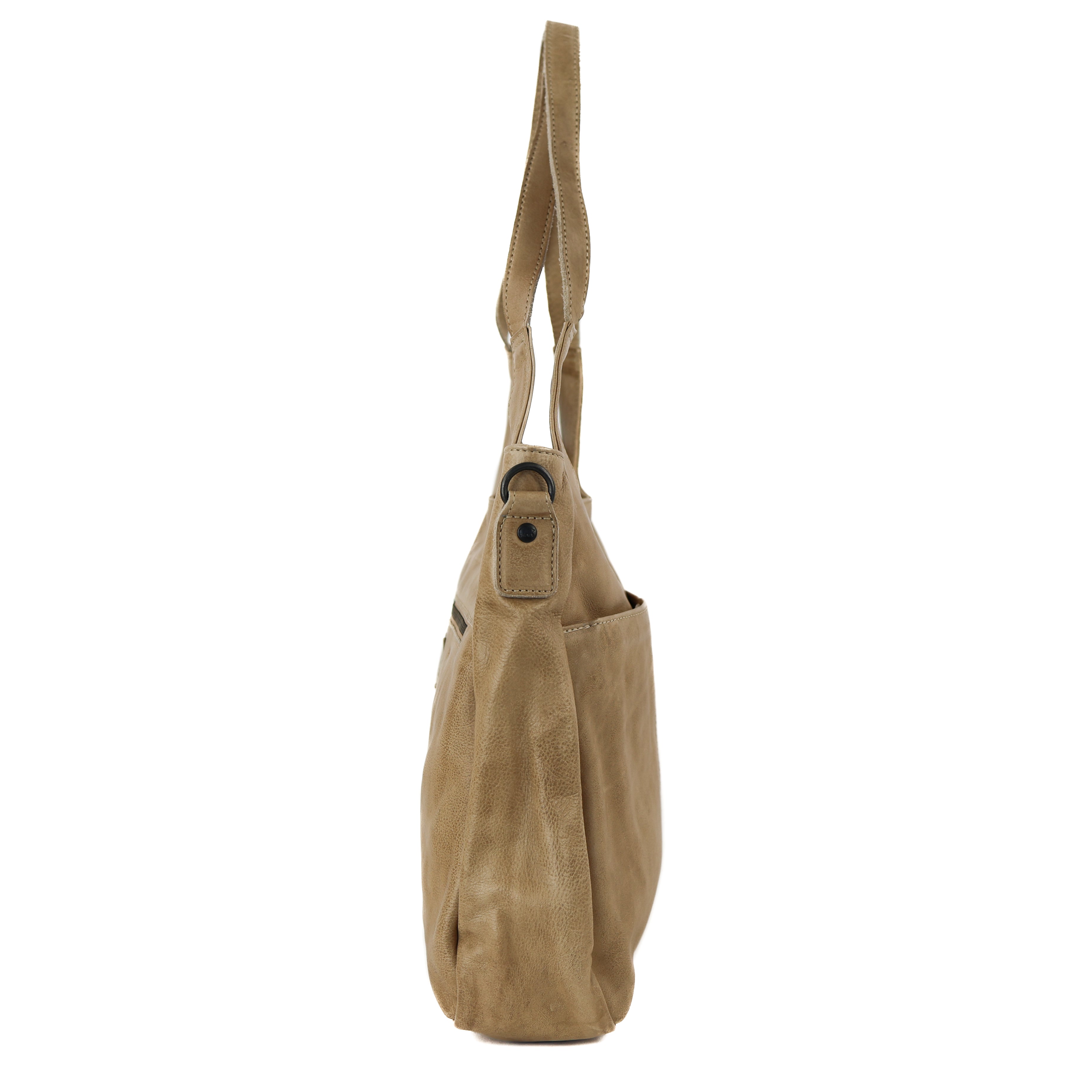 Hand-/schoudertas 'Els' beige