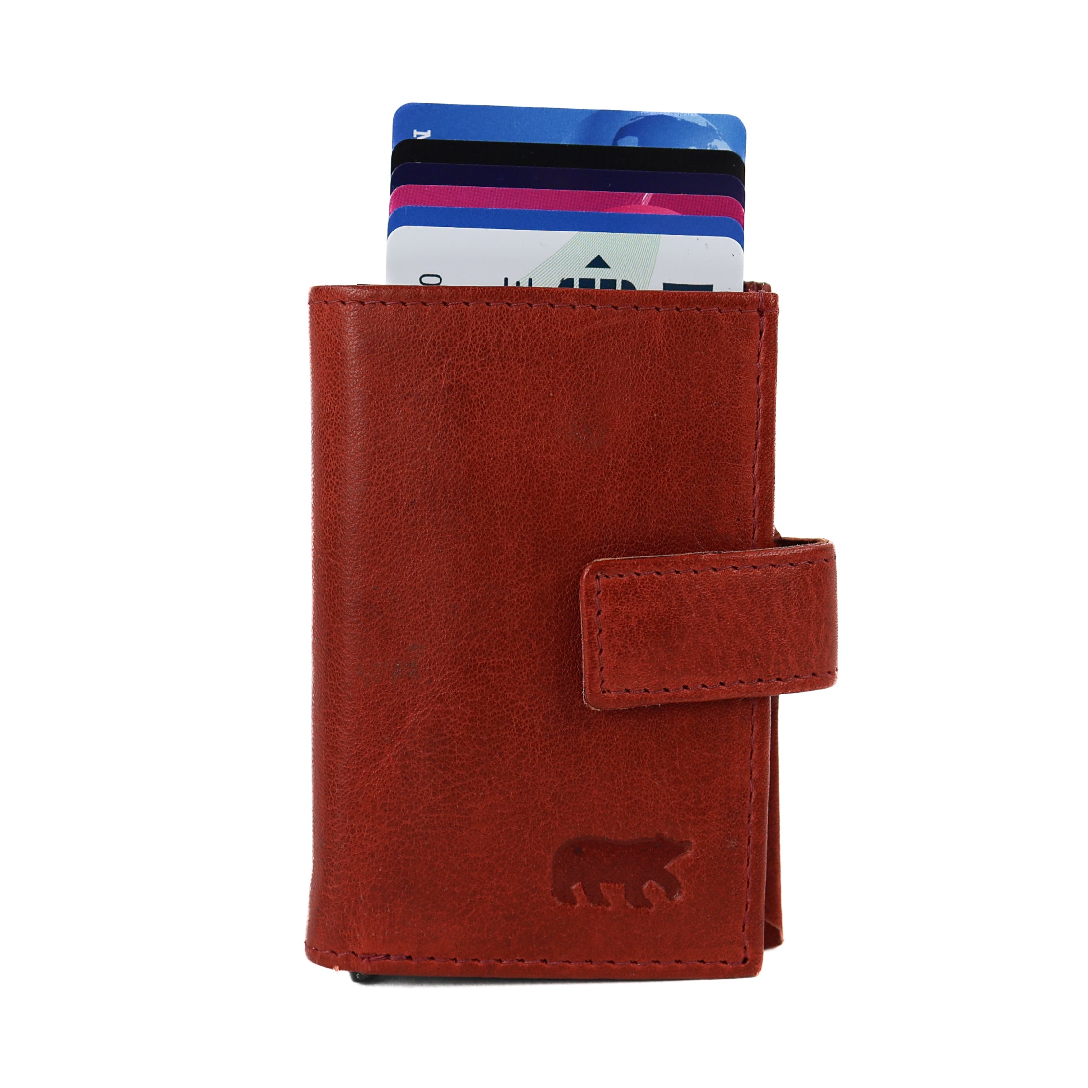Card holder 'Elsie' red