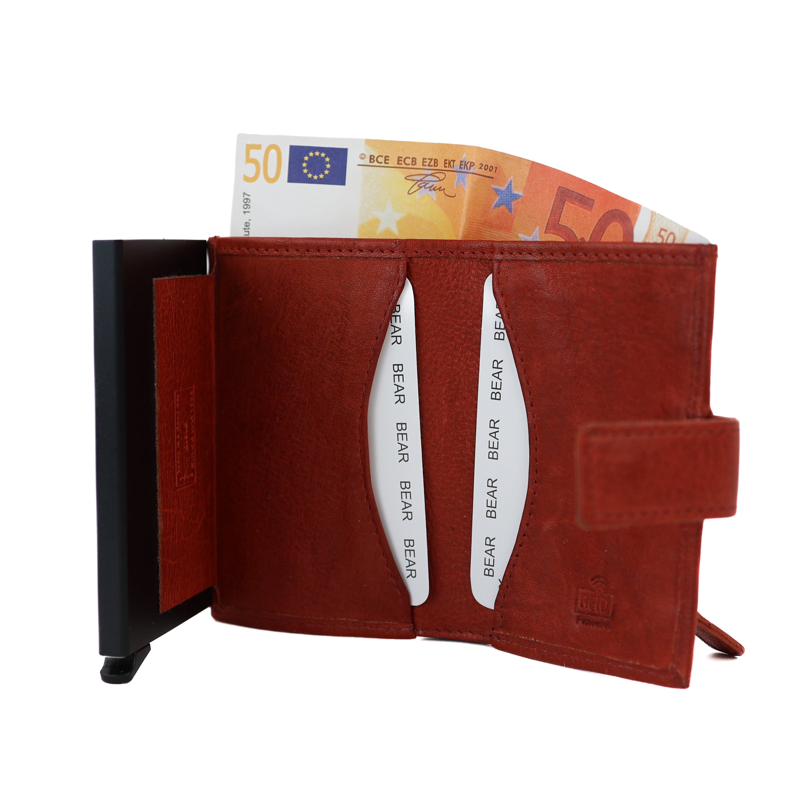 Card holder 'Elsie' red