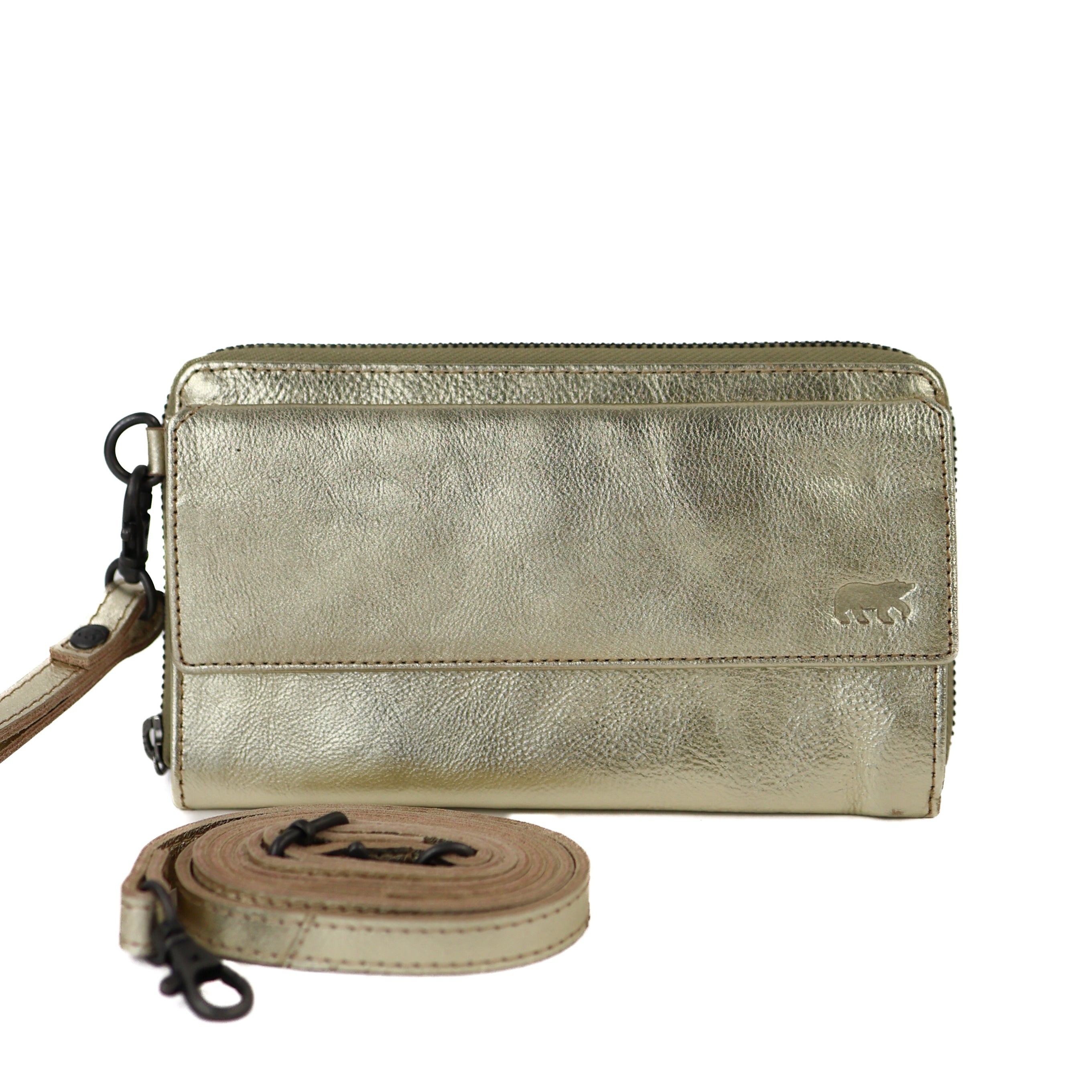 Telefoontasje 'Lilian' champagne