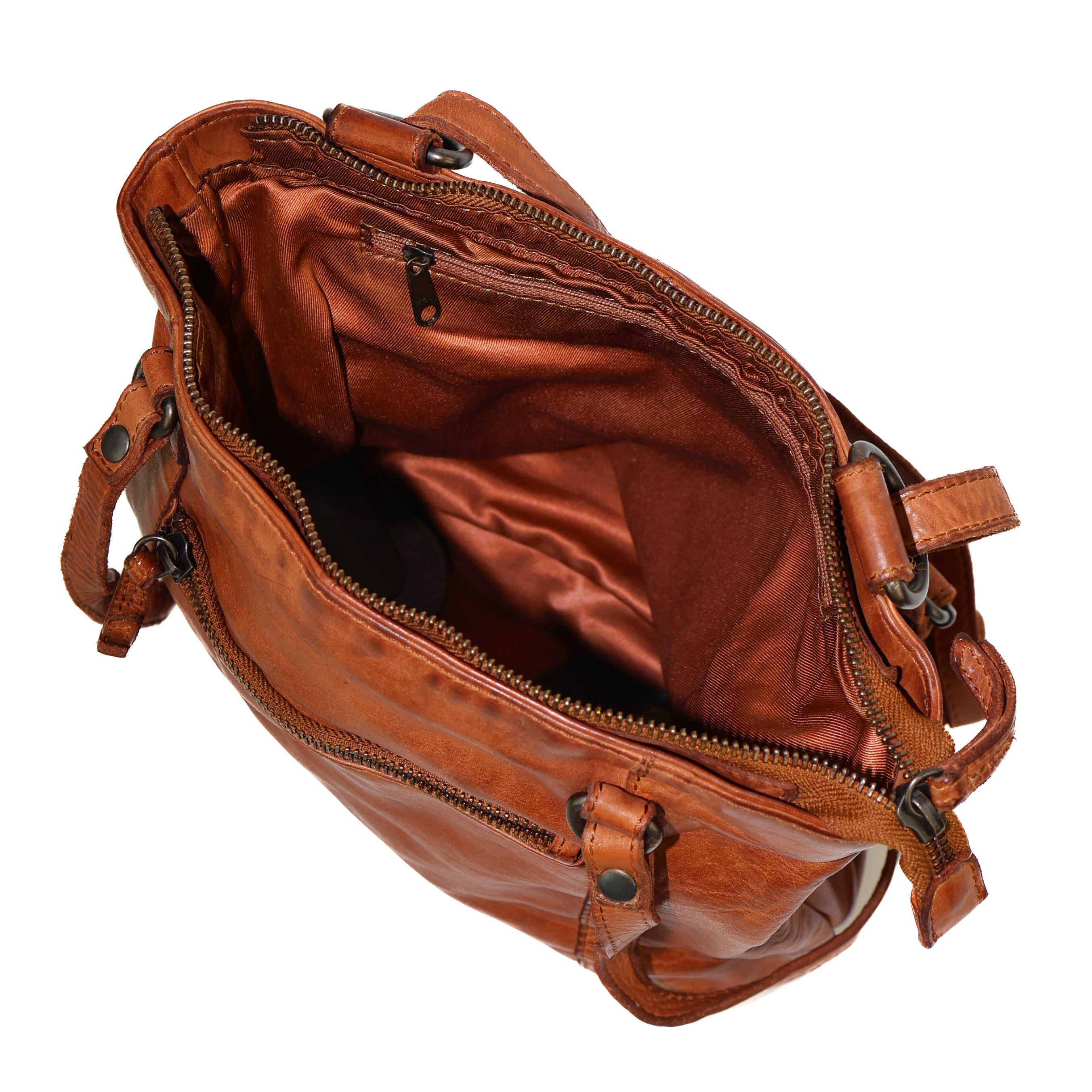 BEAR Backpack/shoulder bag 'Sandy' in cognac shopping