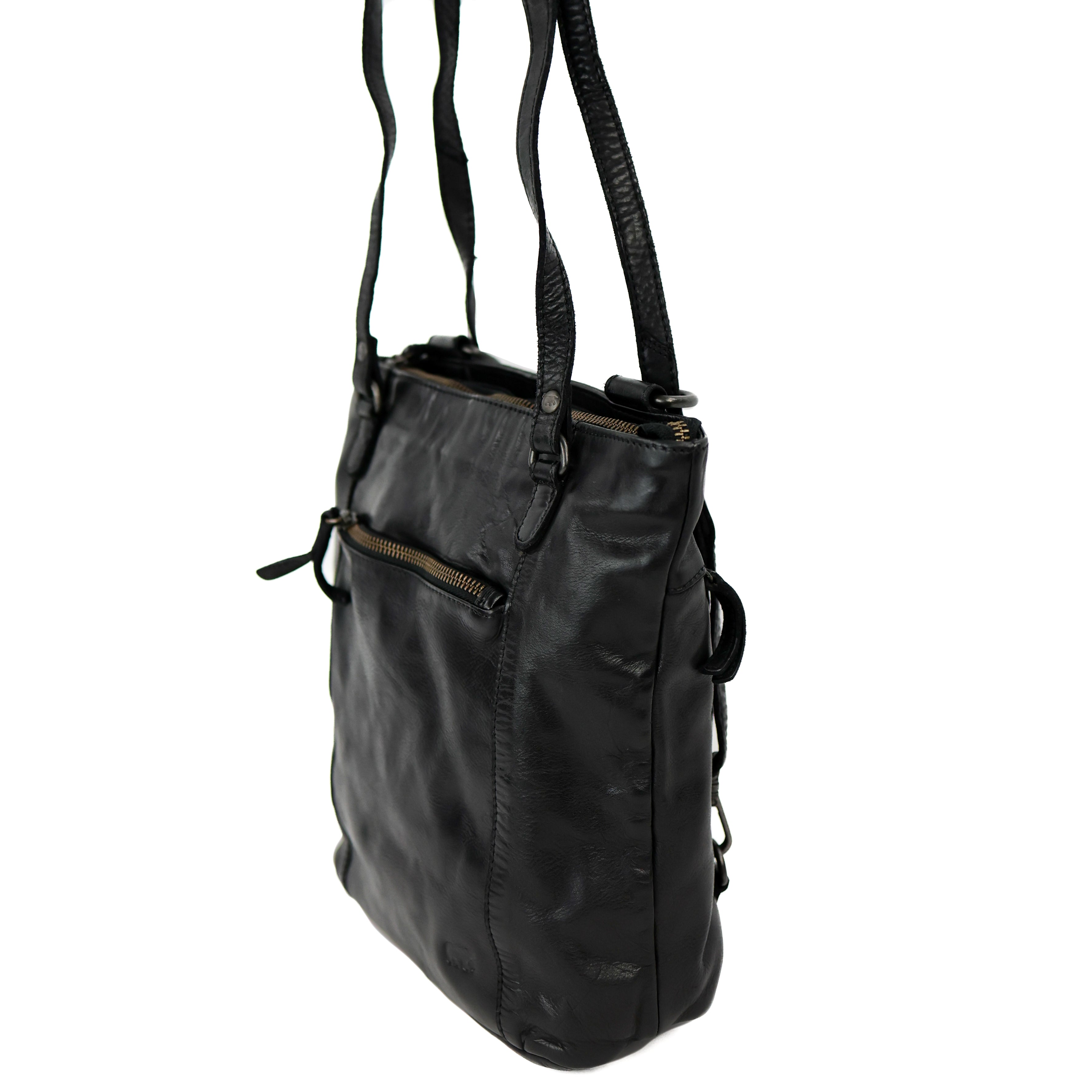 Rugzak/schoudertas 'Sandy' zwart