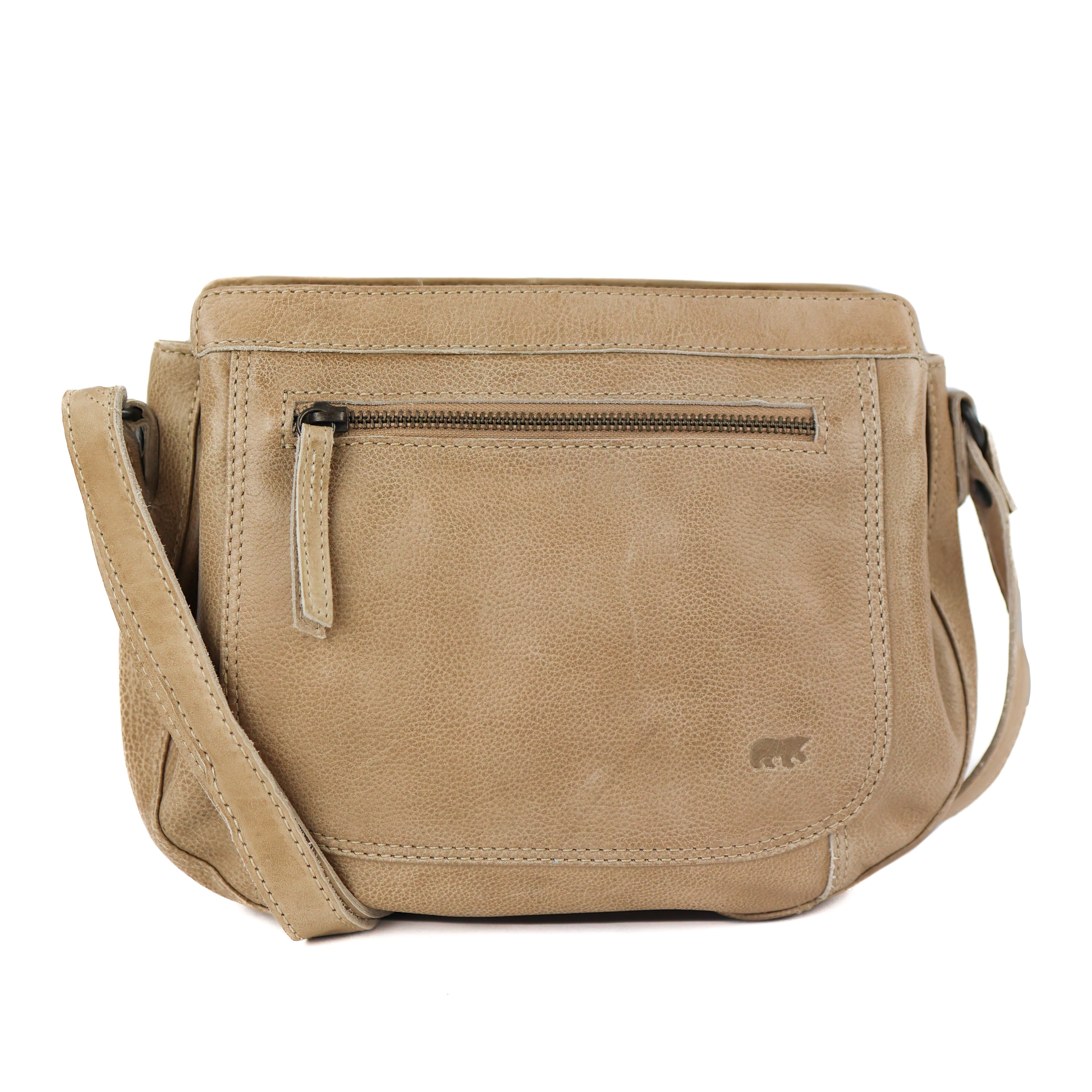 Schoudertasje 'Miley' beige