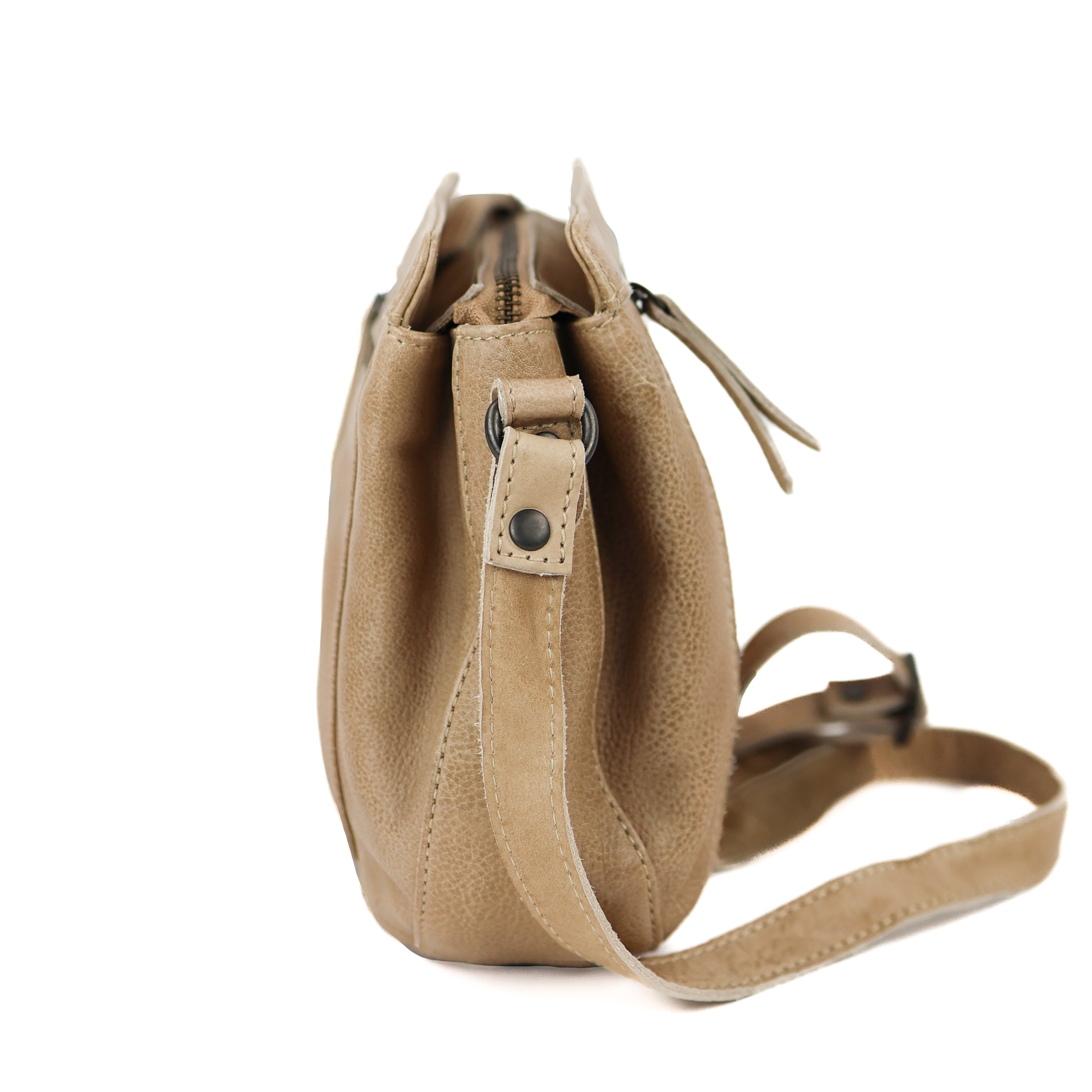 Schoudertasje 'Miley' beige
