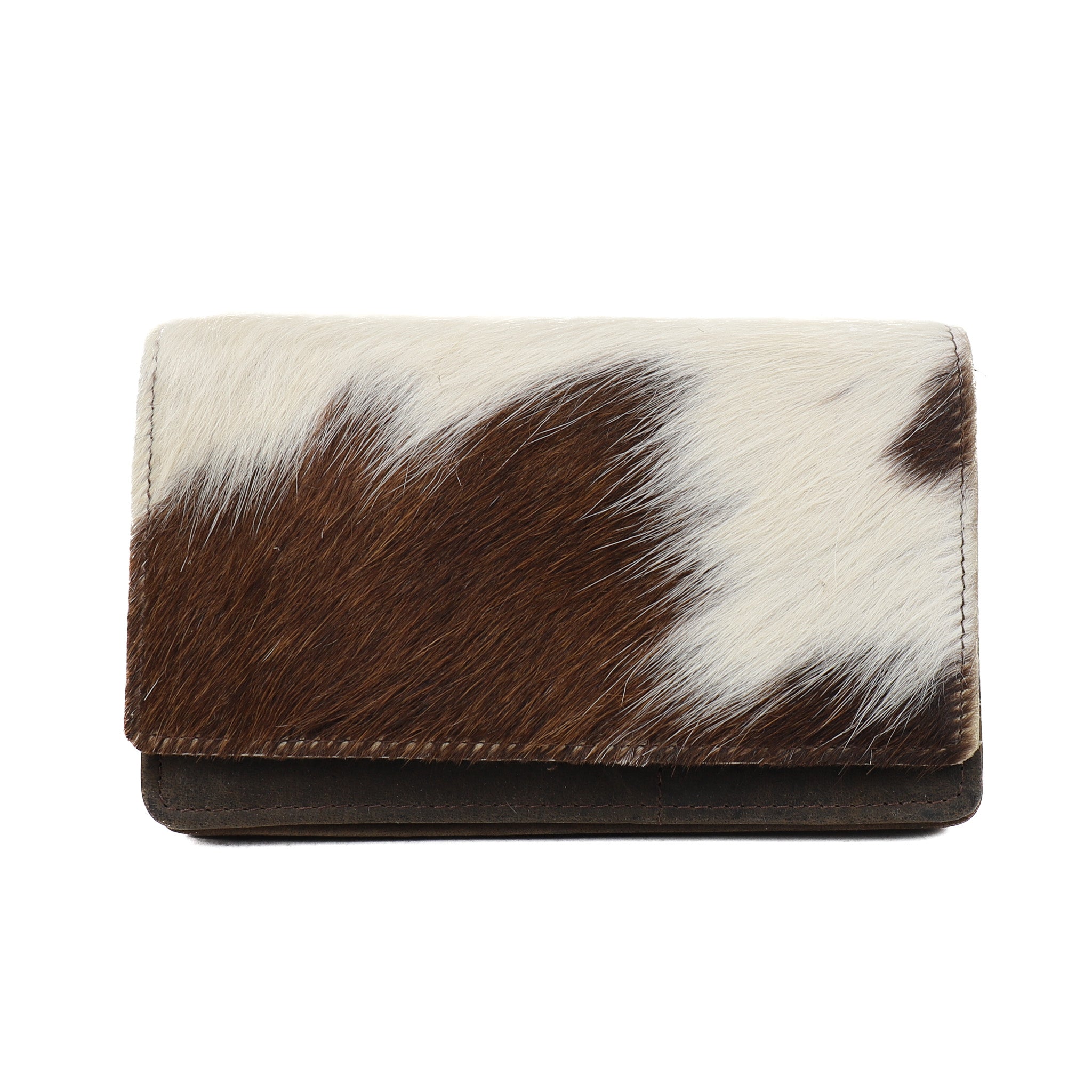 Wrap wallet 'Emma' fur brown