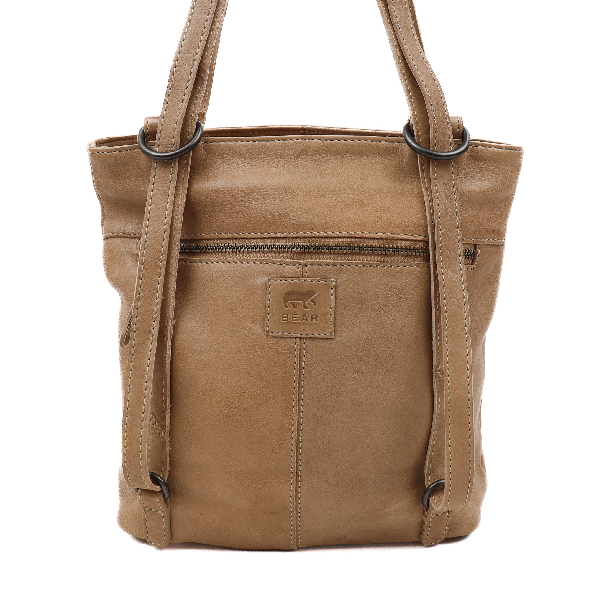 Backpack/shoulder bag 'Sandy' beige